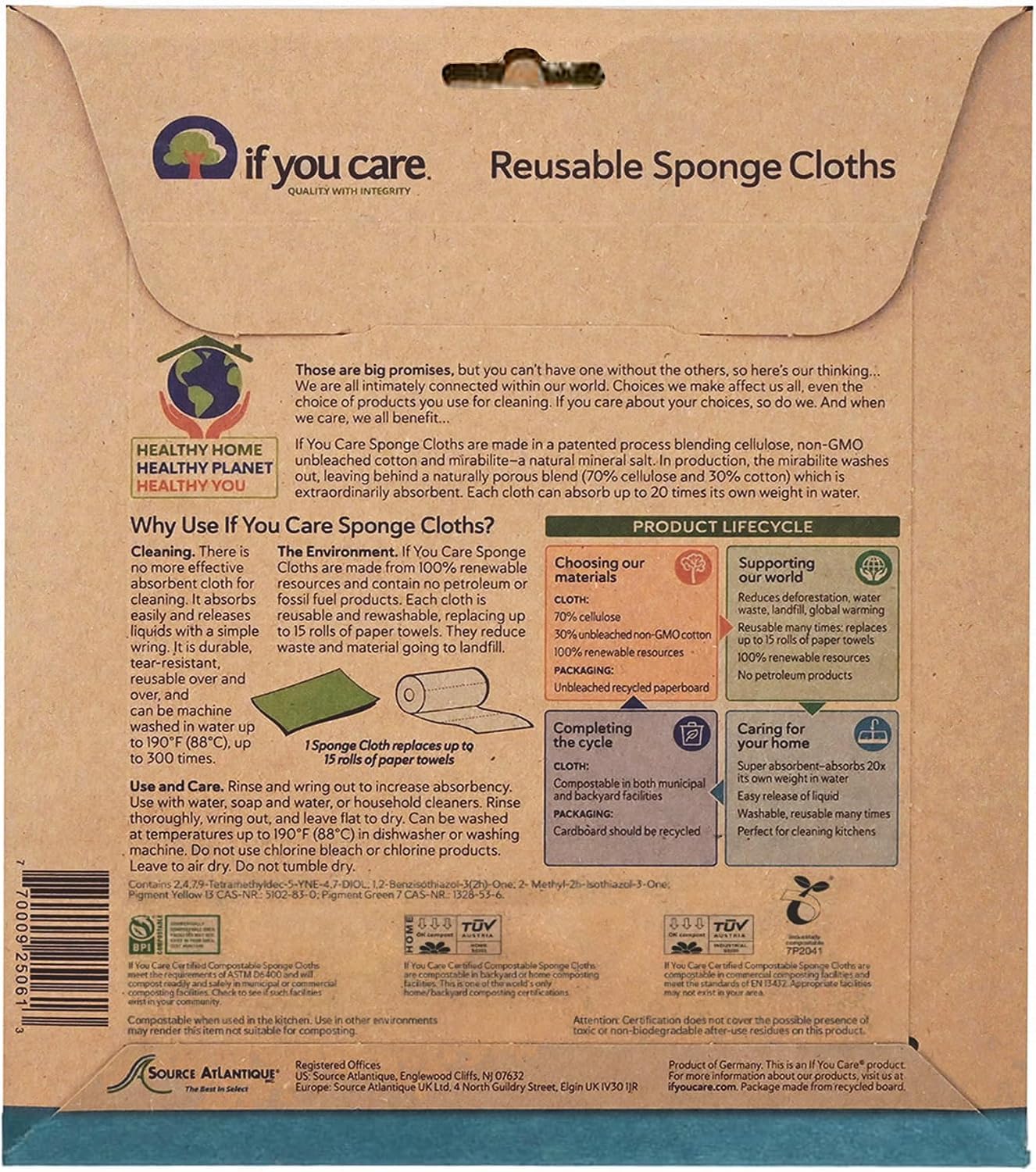 Sponge Cloths (5 Count)