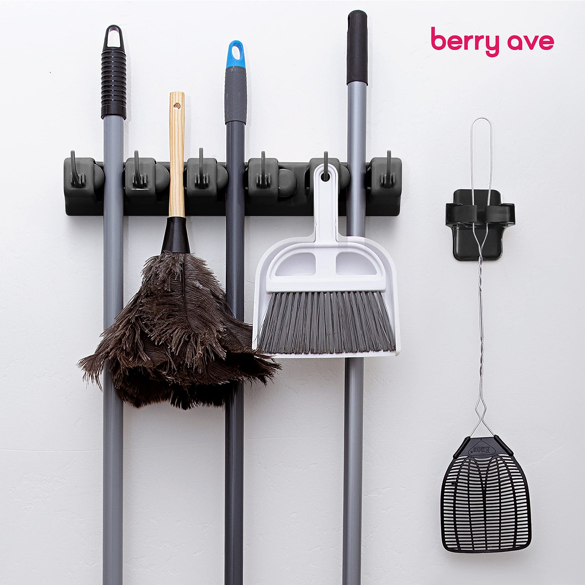 Combo 5 Slot Broom Holder w