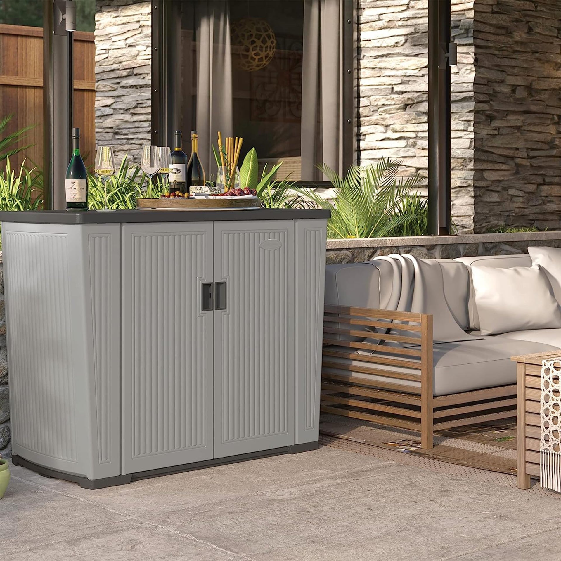 XL Outdoor Storage Cabinet