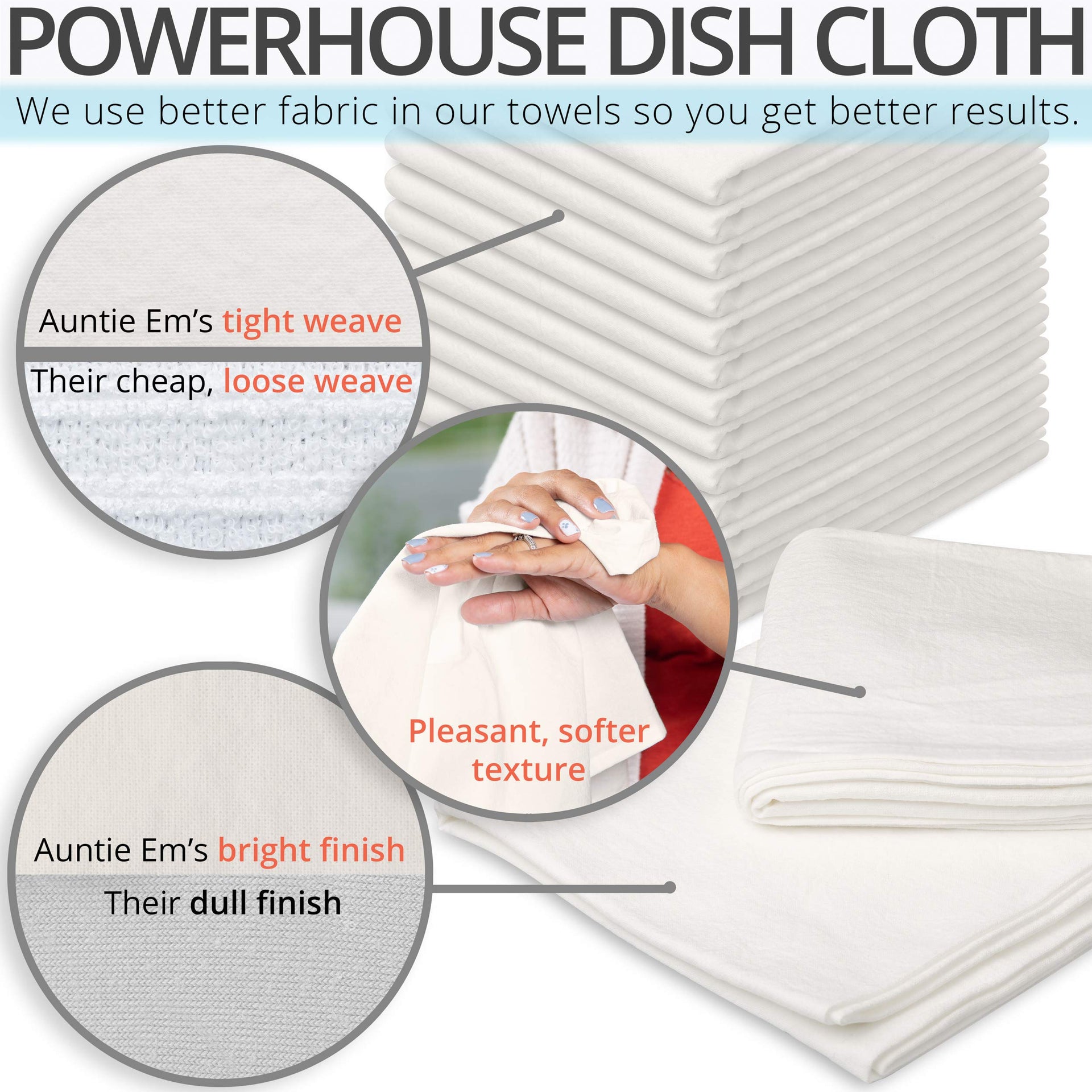 Flour Sack Dish Towels