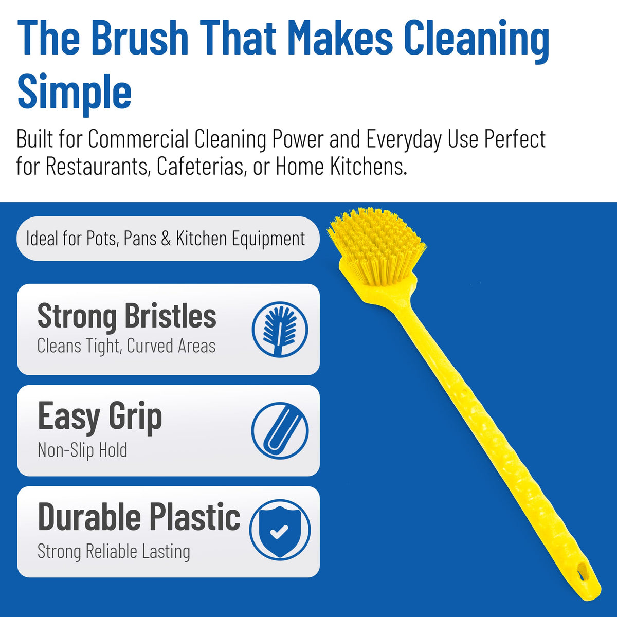 20 Inch Floater Scrub Brush (6 Count)