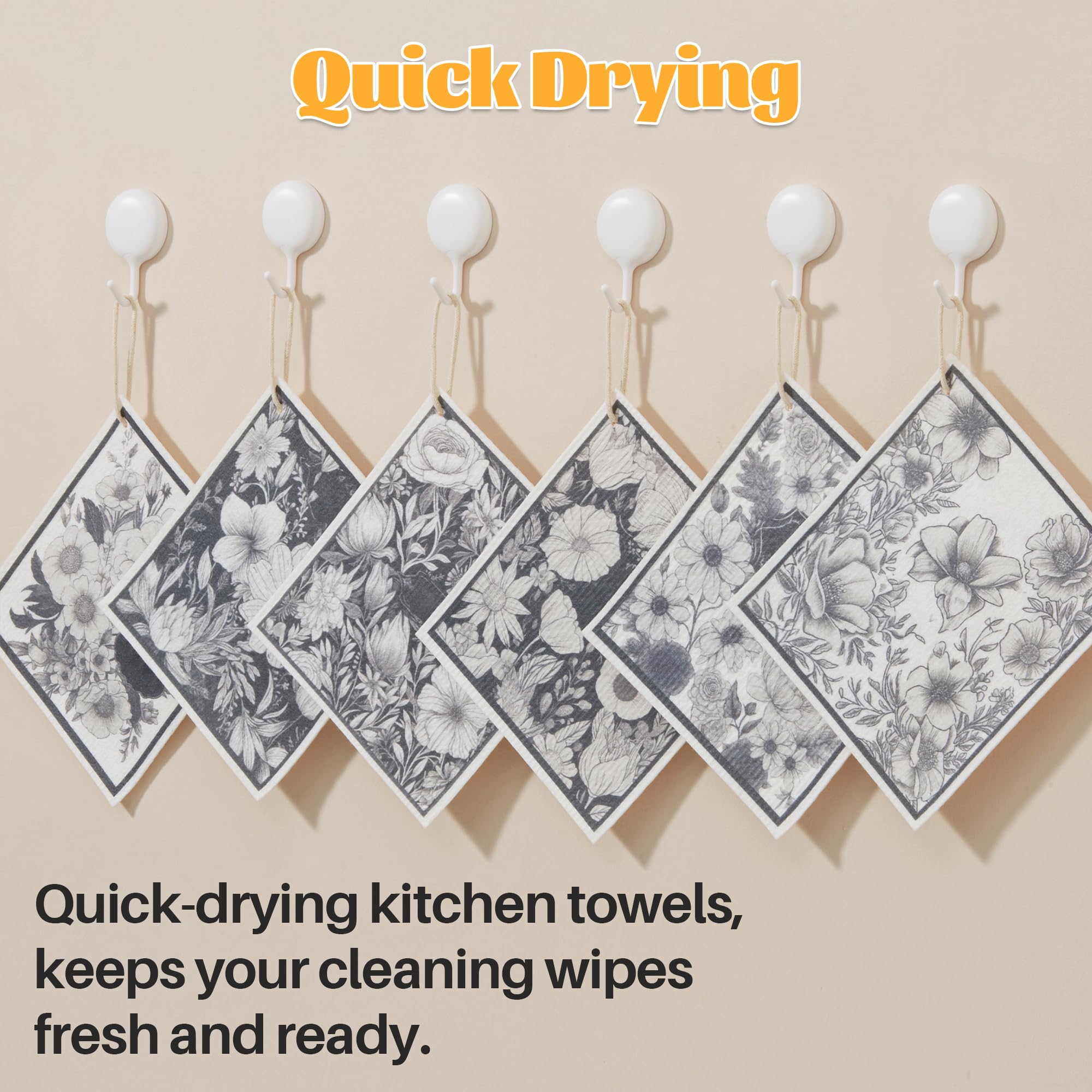 12 Pack Decorate Cleaning Cloth (12 Count)