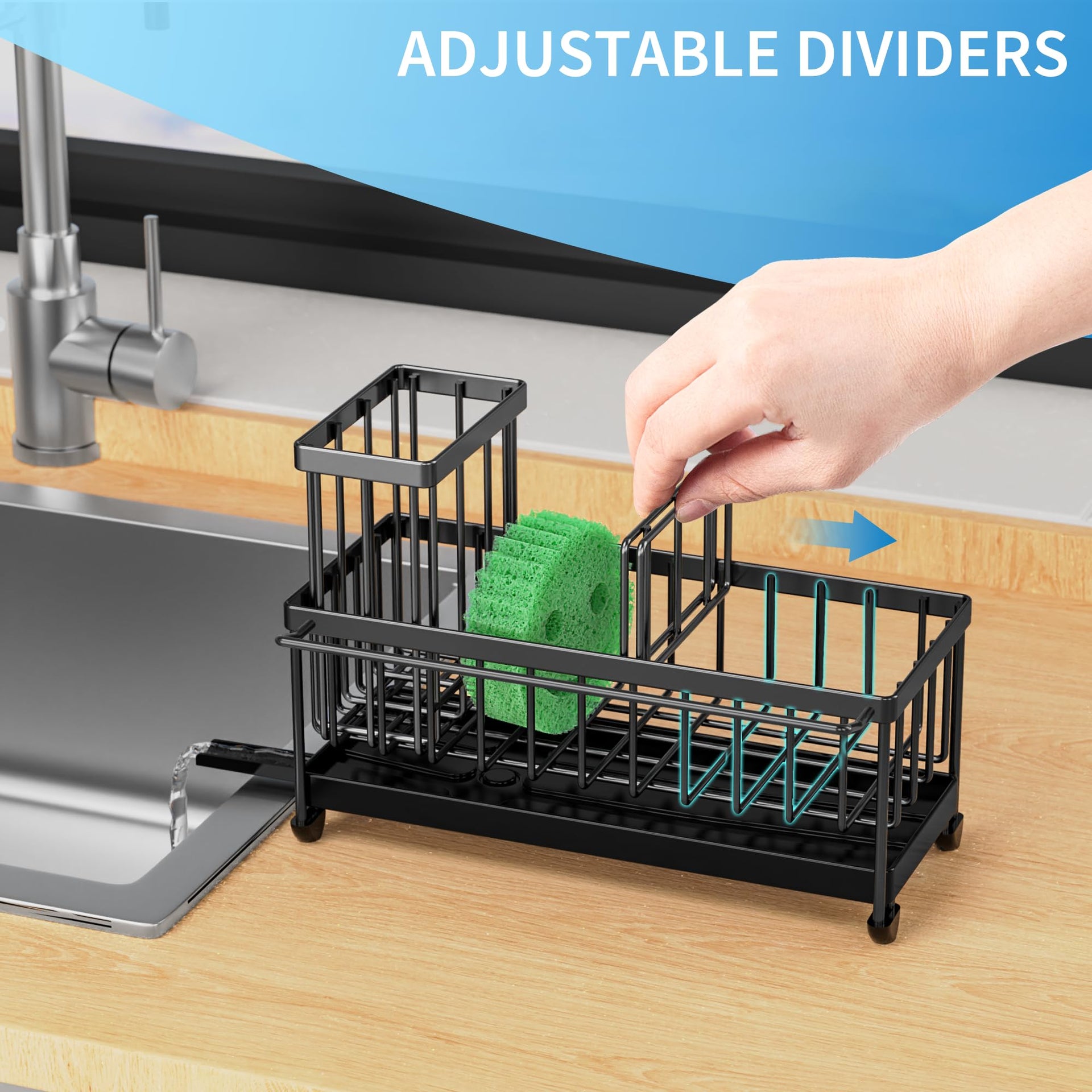Sponge Holder for Kitchen Sink
