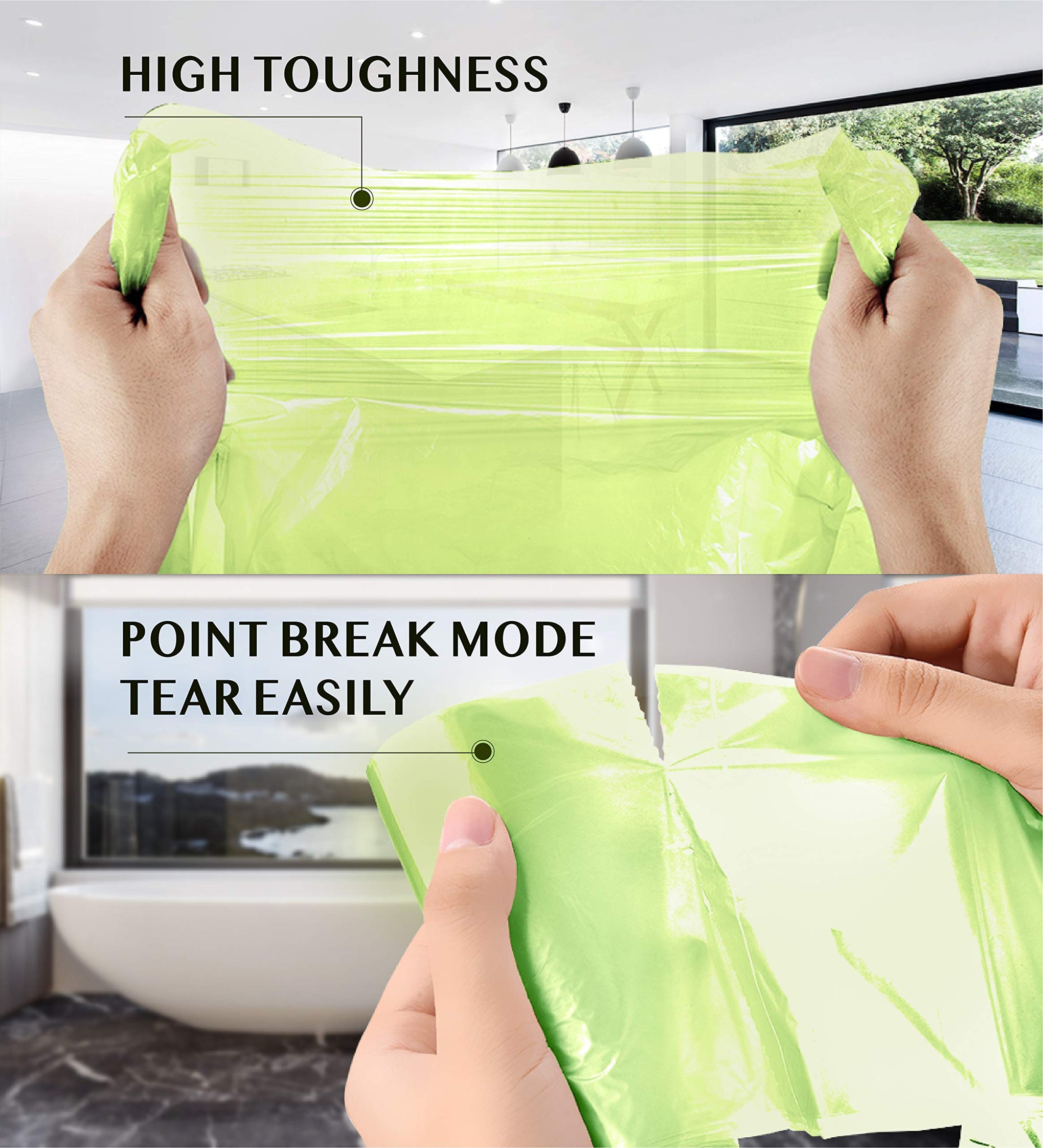 Compostable Trash Bags (150 Count)