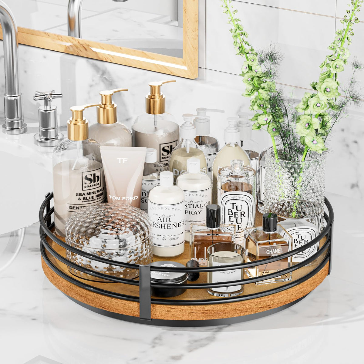 13" Lazy Susan Turntable Organizer