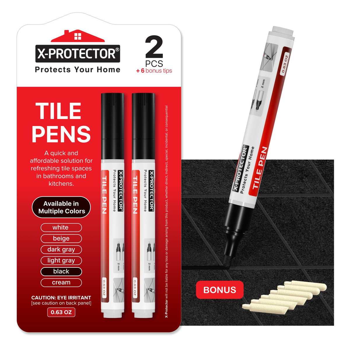 Water Based Grout Marker (2 Count)