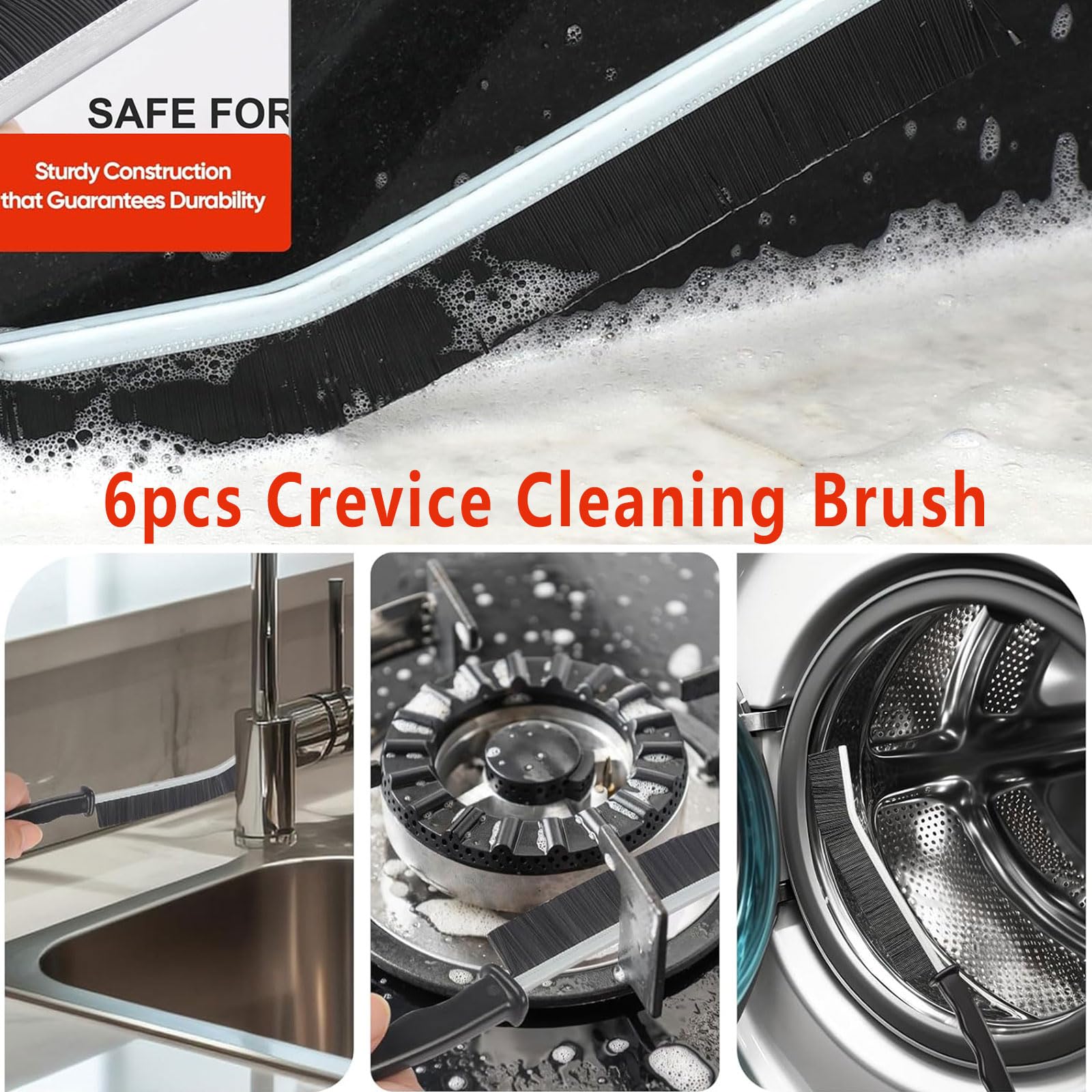 Crevice Cleaning Brush (5 Count)