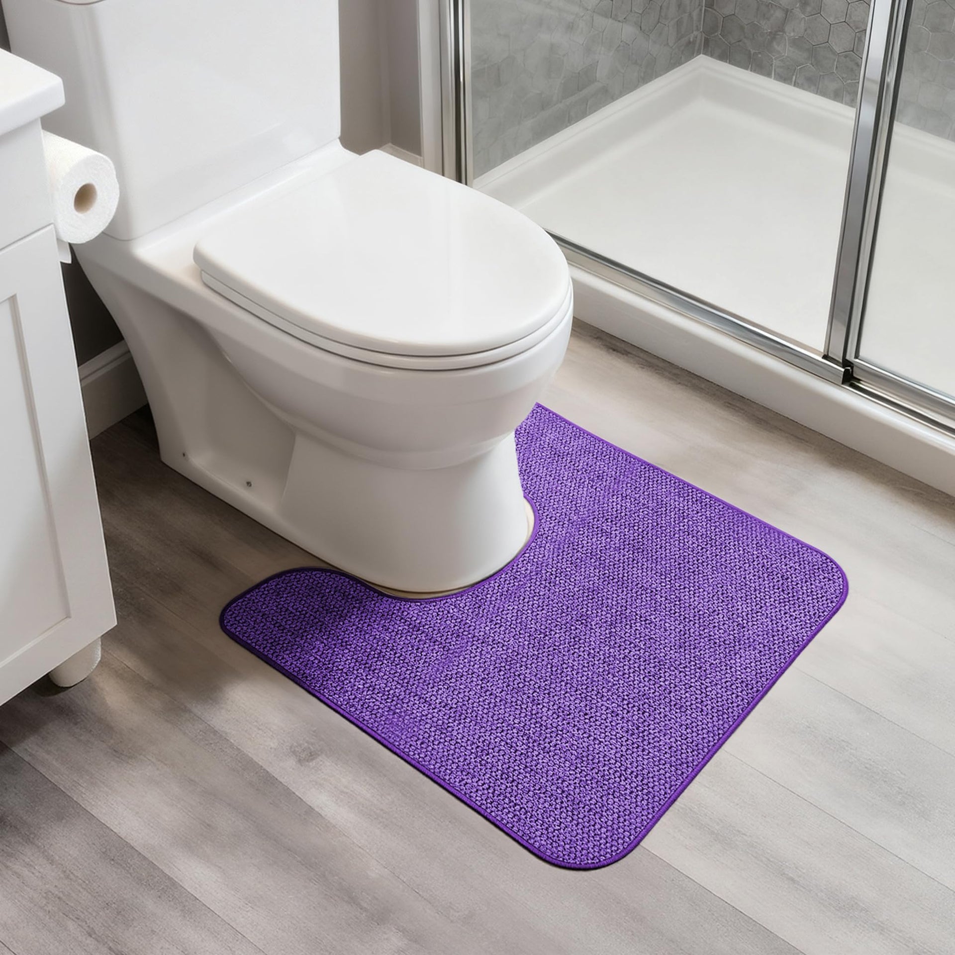 Toilet Rugs U Shaped Bathroom Rug