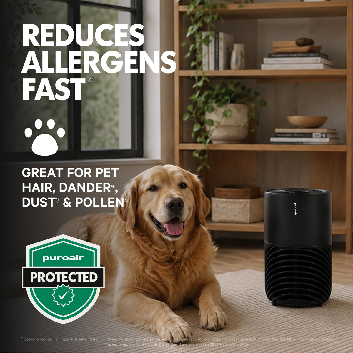 130i Smart Air Purifiers for Home Pets Allergies (2 Count)