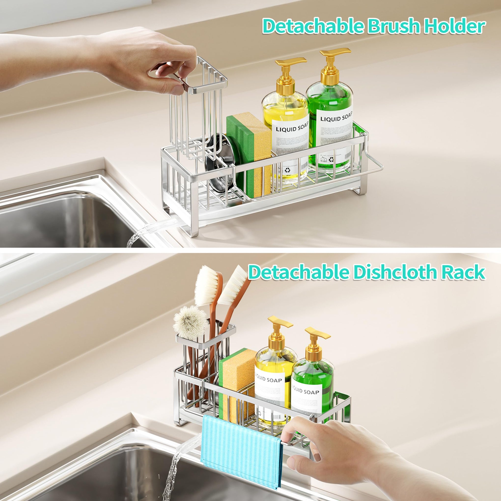 Sponge Holder for Kitchen Sink
