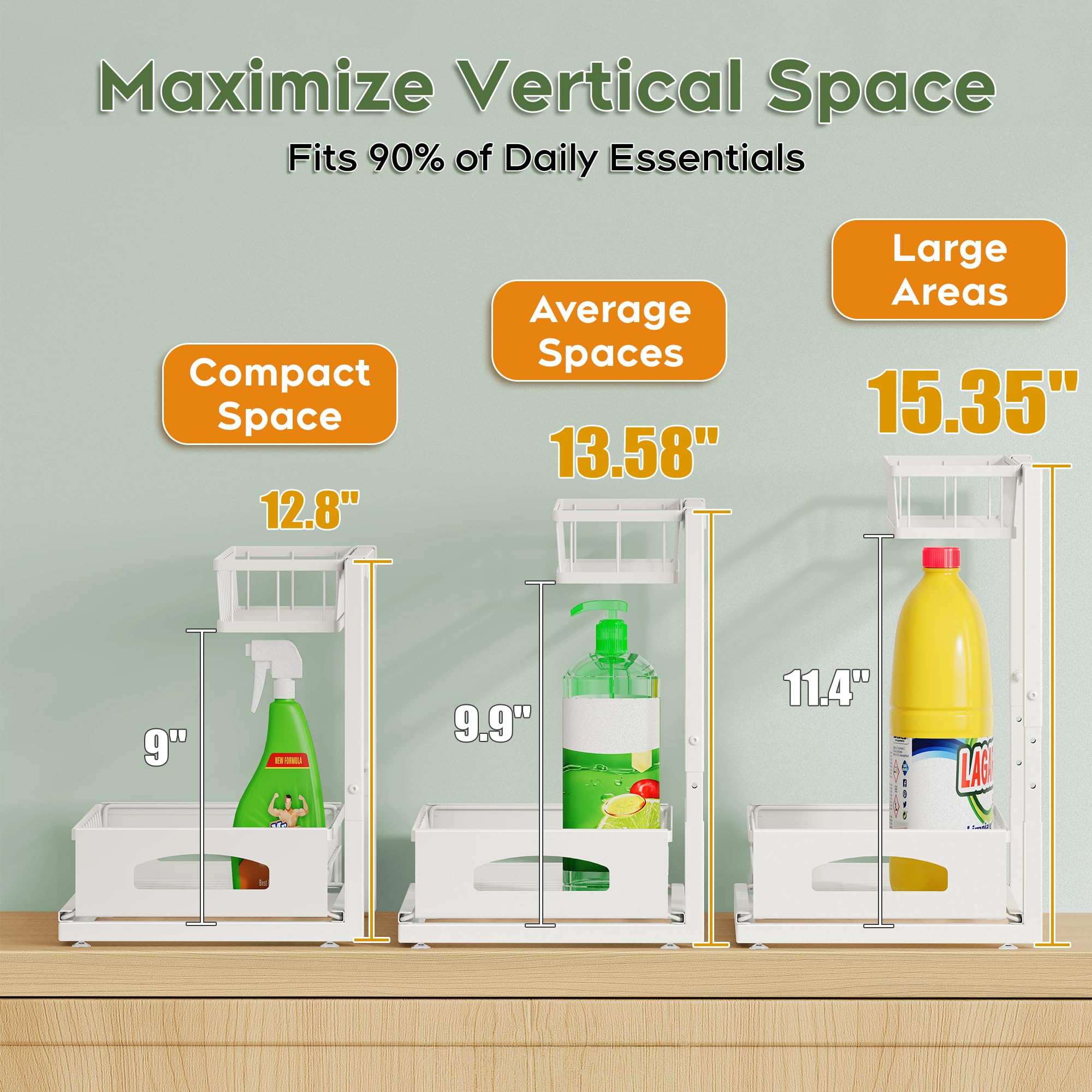 Under Sink Organizer (2 Count)