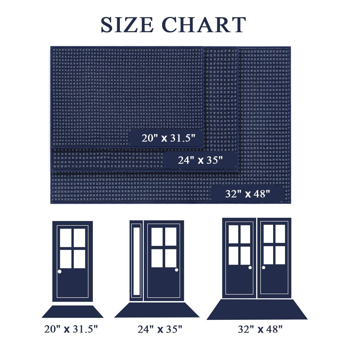 Waffle Door Mat Indoor Entrance