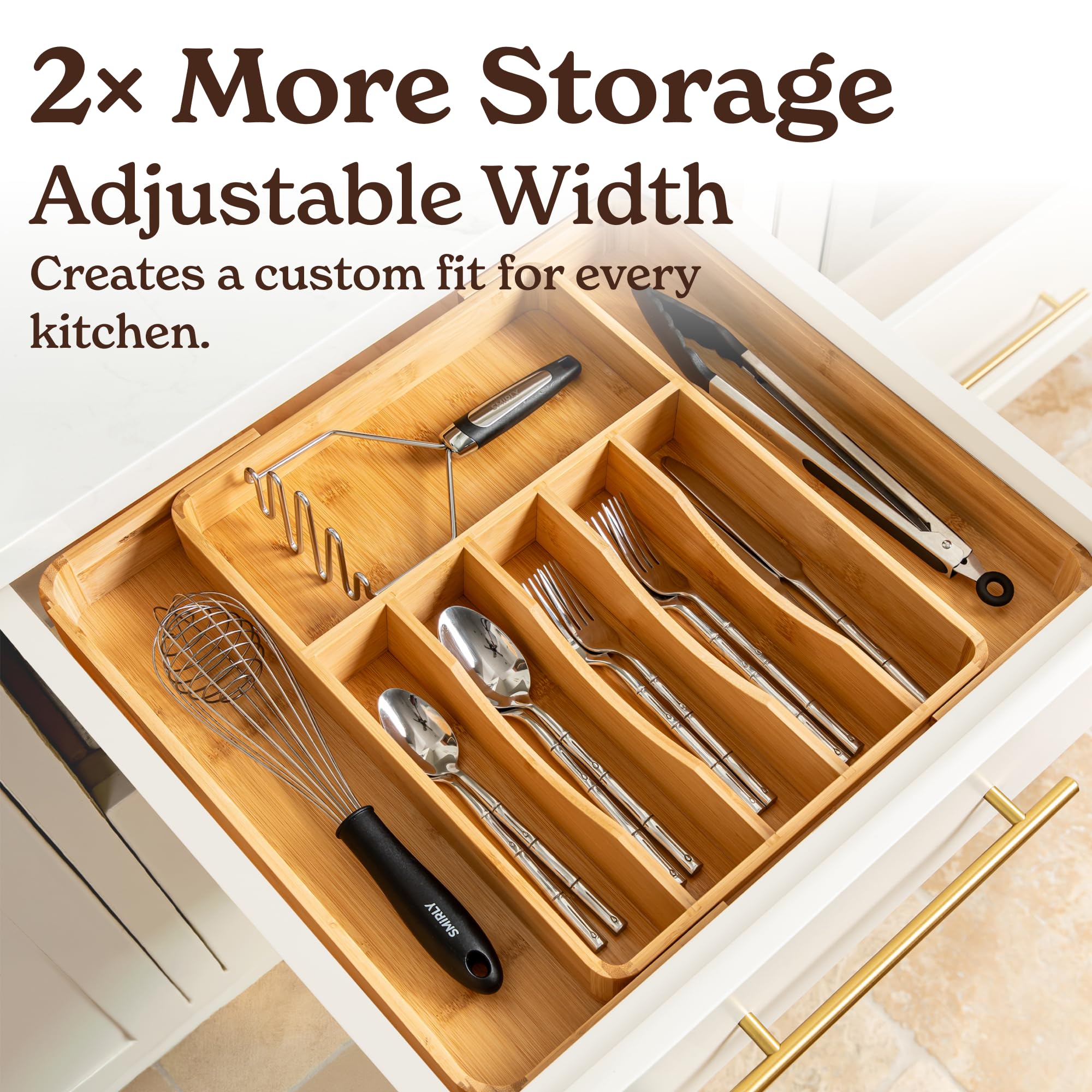Silverware Drawer Organizer