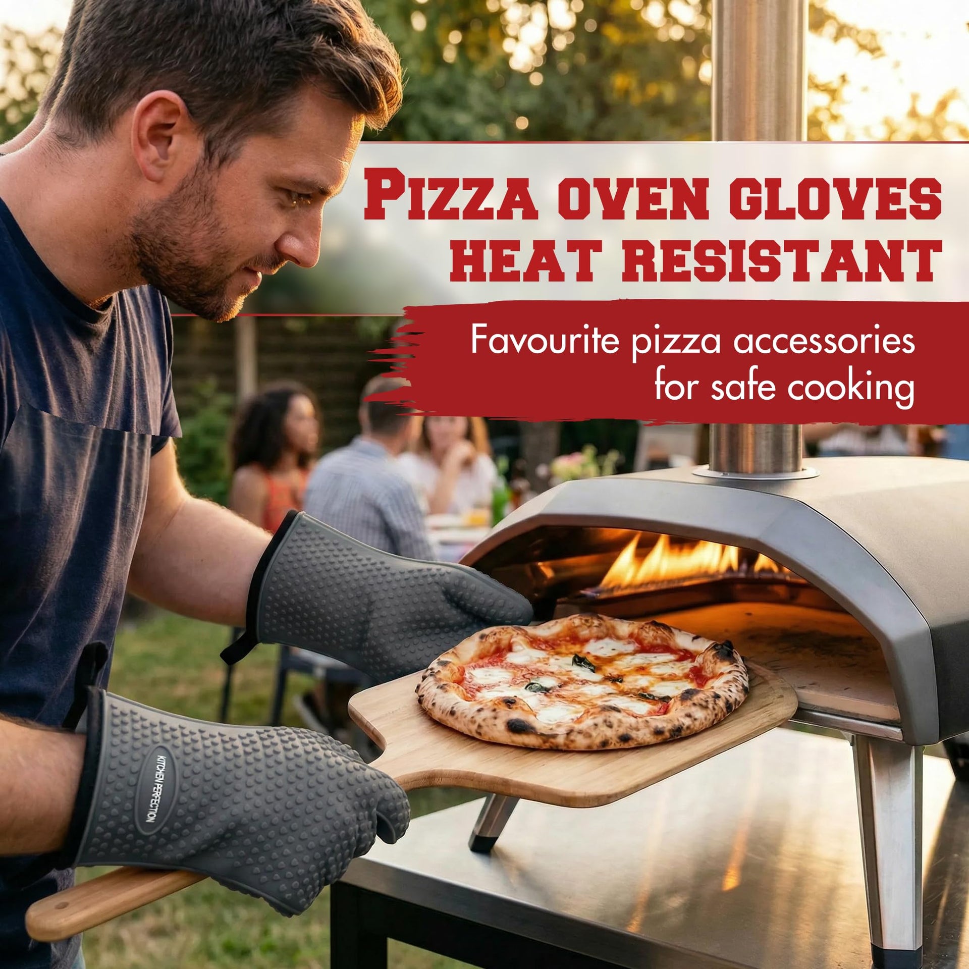 Silicone Pizza Oven Gloves