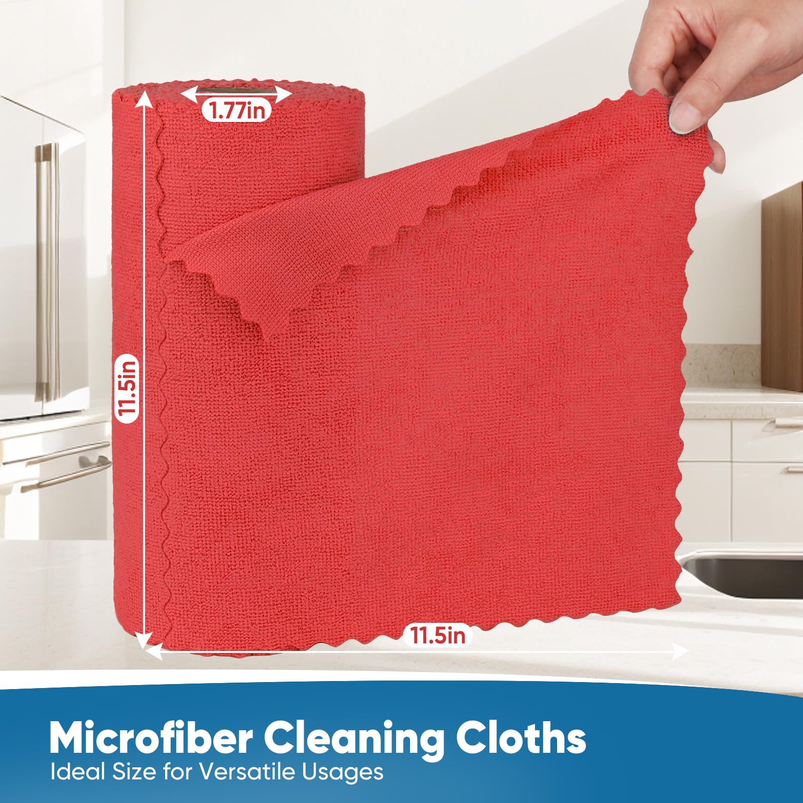 Microfiber Cleaning Cloths (75 Count)