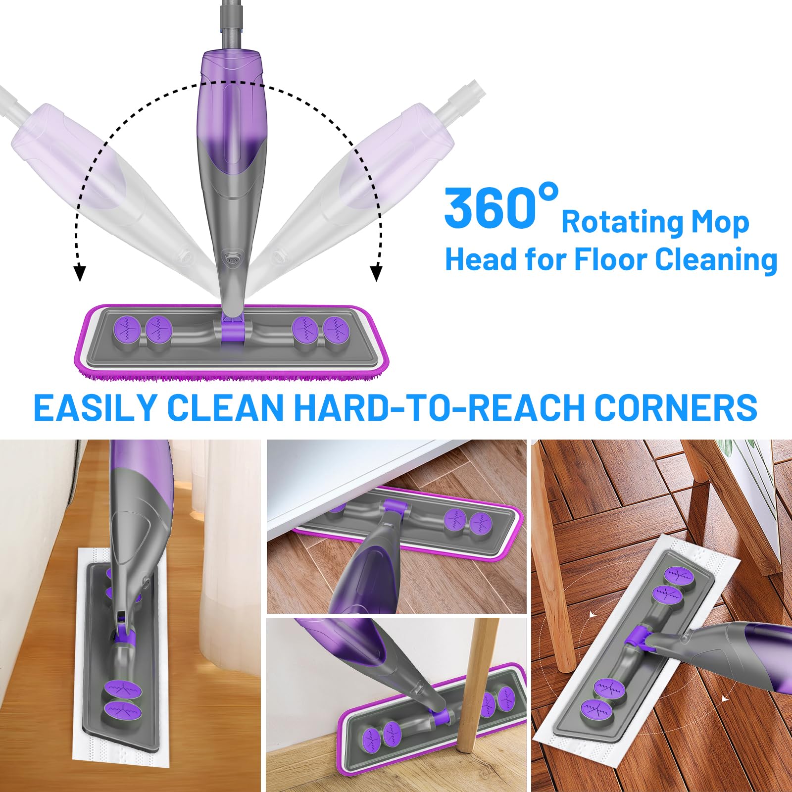 Spray Mops for Floor Cleaning