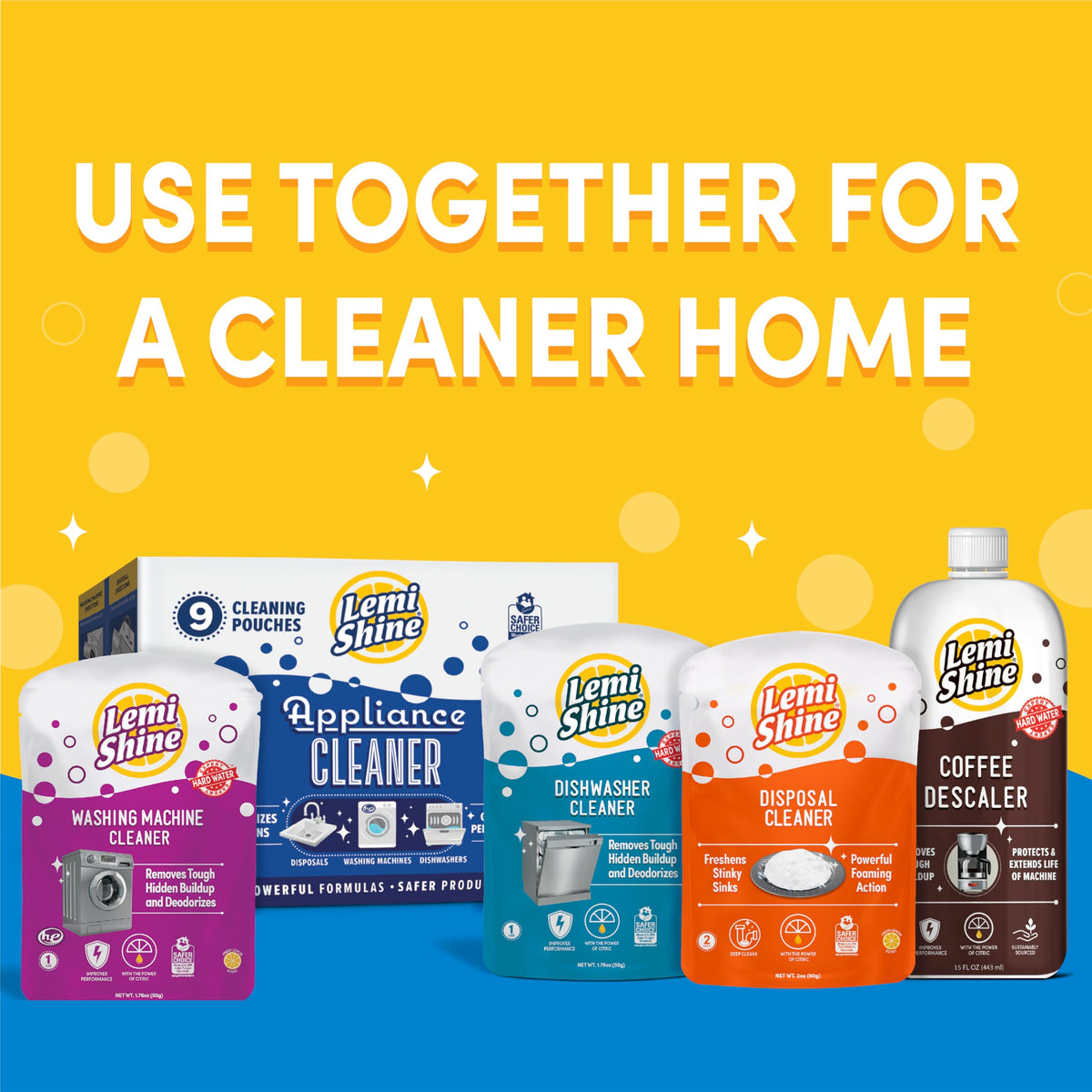 Natural Dishwasher Cleaner and Deodorizer