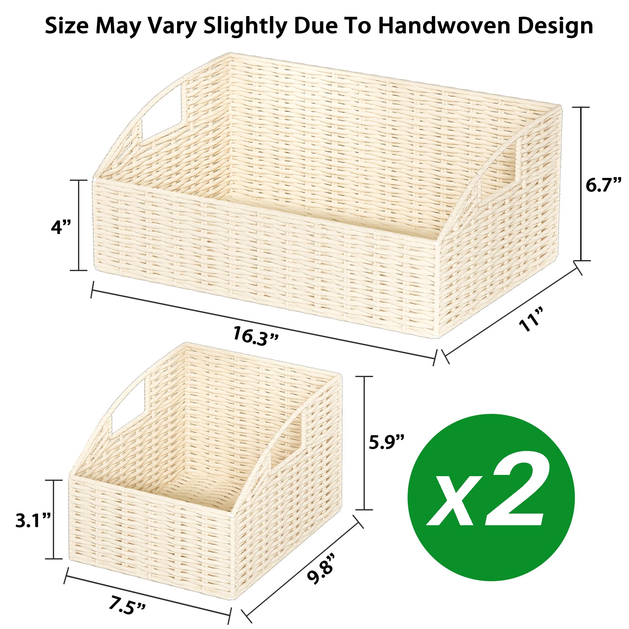Pantry Baskets for Organizing