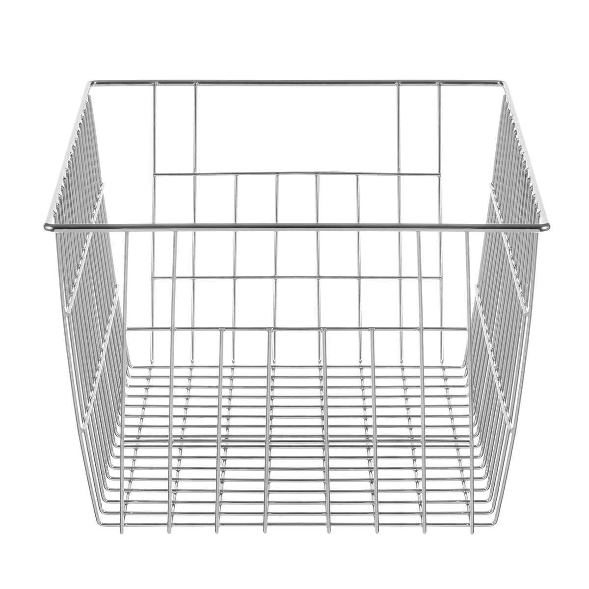 Farmhouse Wire Organizer Storage Bin Basket with Handles (6 Count)