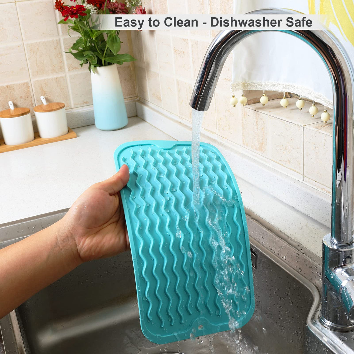 Silicone Sink Caddy & Sponge Holder