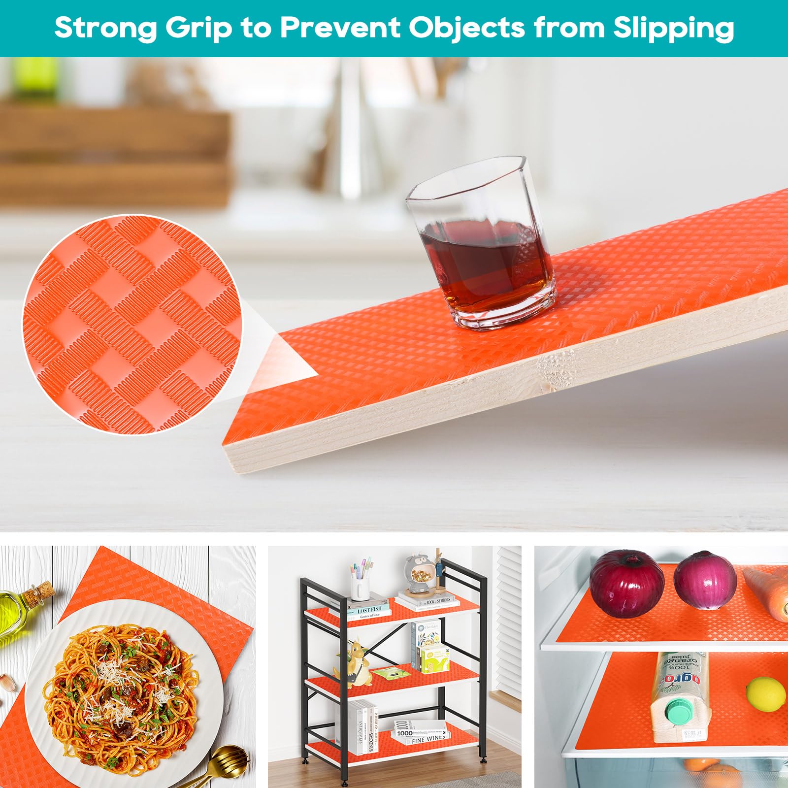 Shelf Liners for Kitchen Cabinets