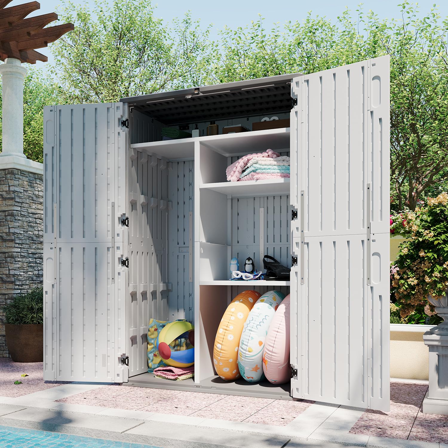 Horizontal Storage Sheds 35 Cu.ft