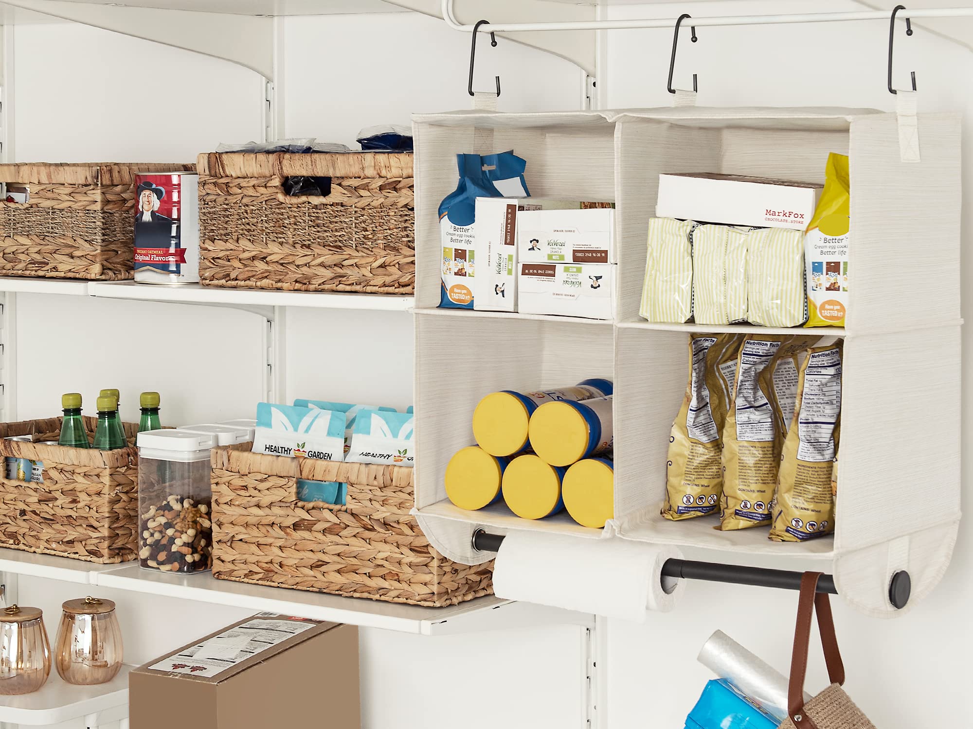 Hanging Closet Organizer with Rod
