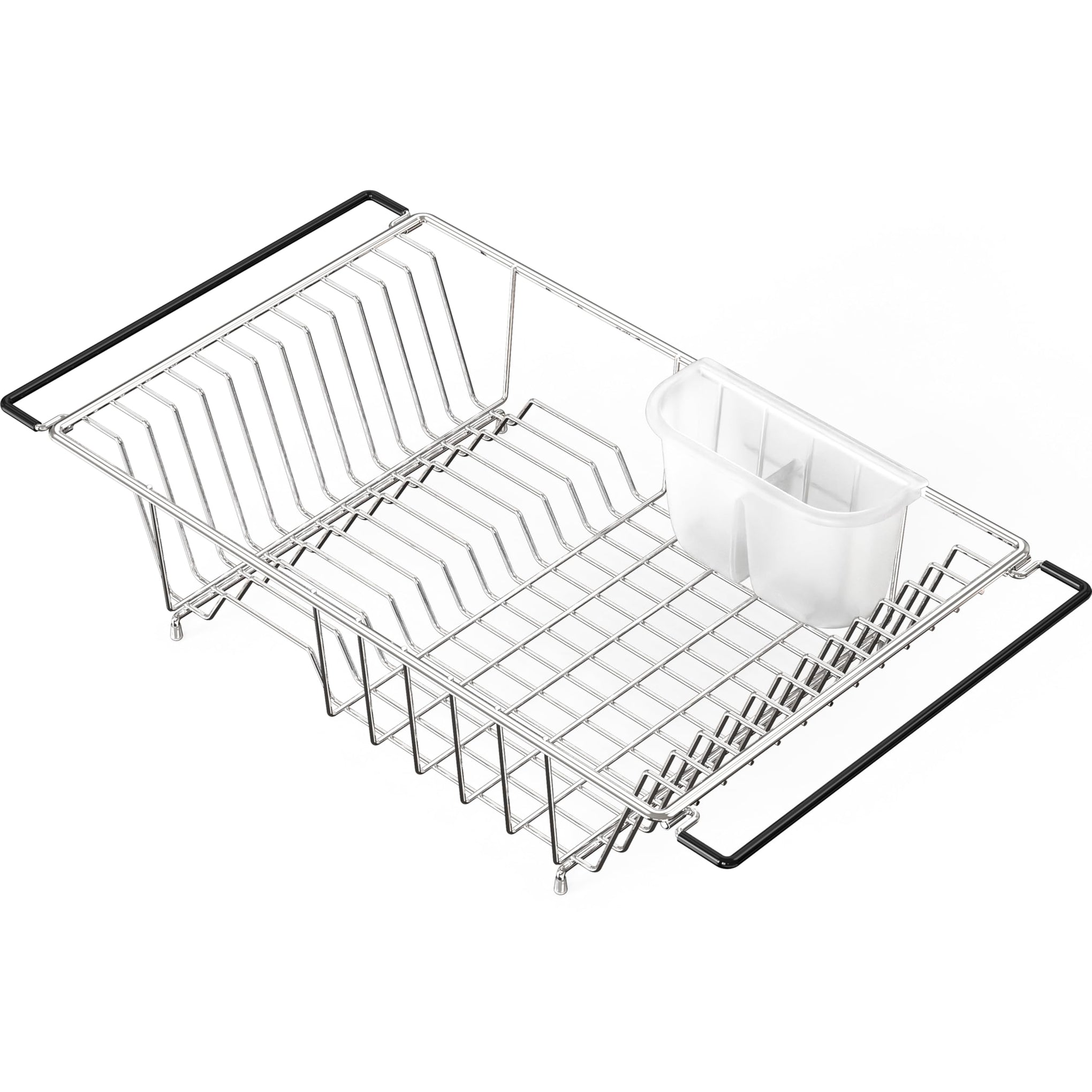 Large Stainless Over Sink Counter Top Dish Drainer Rack