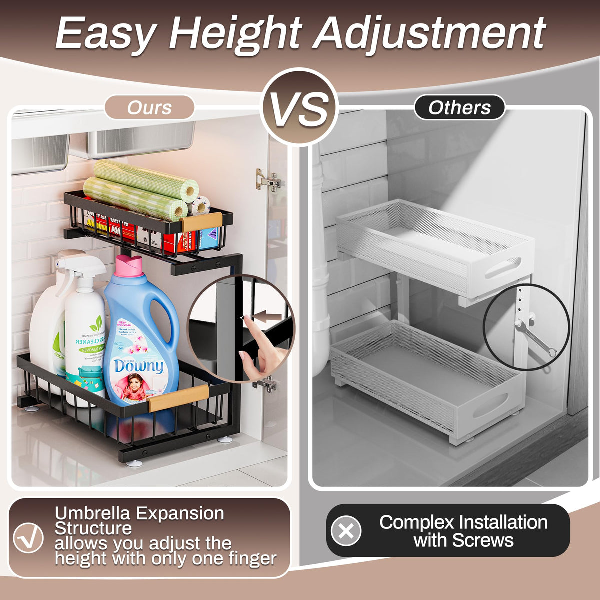 Under Sink Organizer (2 Count)