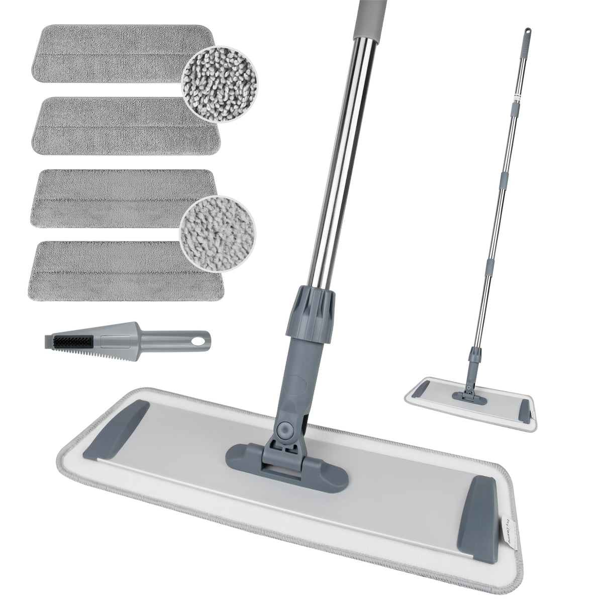 60IN Microfiber Flat Mop