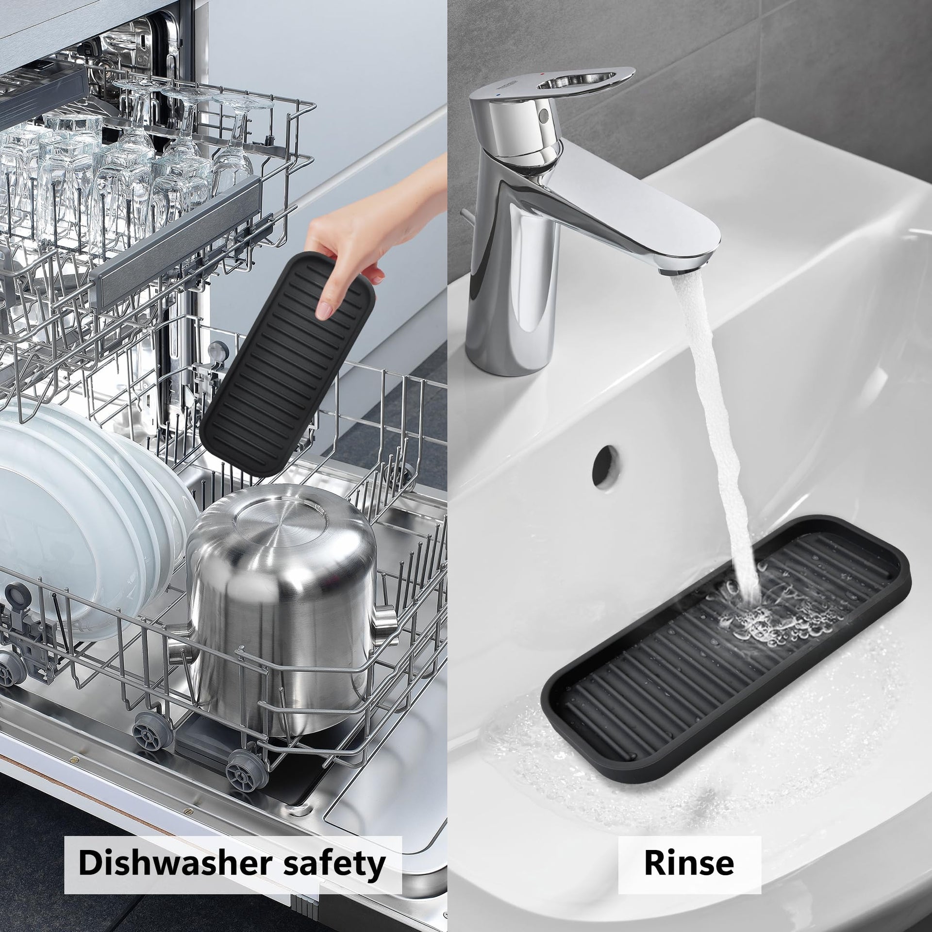 Silicone Sponge Holder for Kitchen Sink