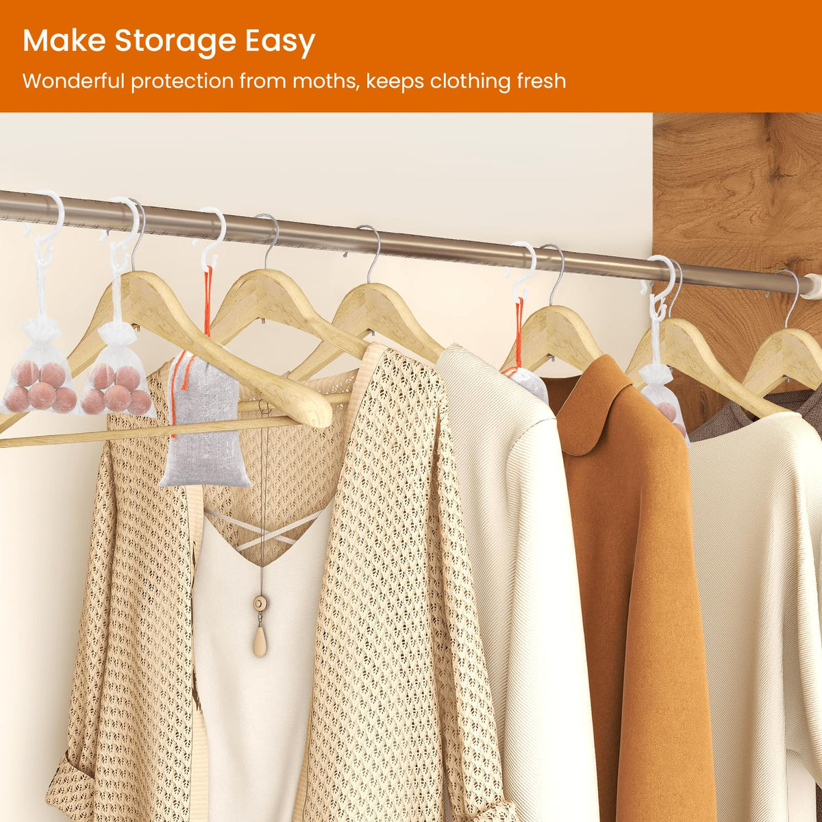 Cedar Blocks for Clothes Storage (24 Count)