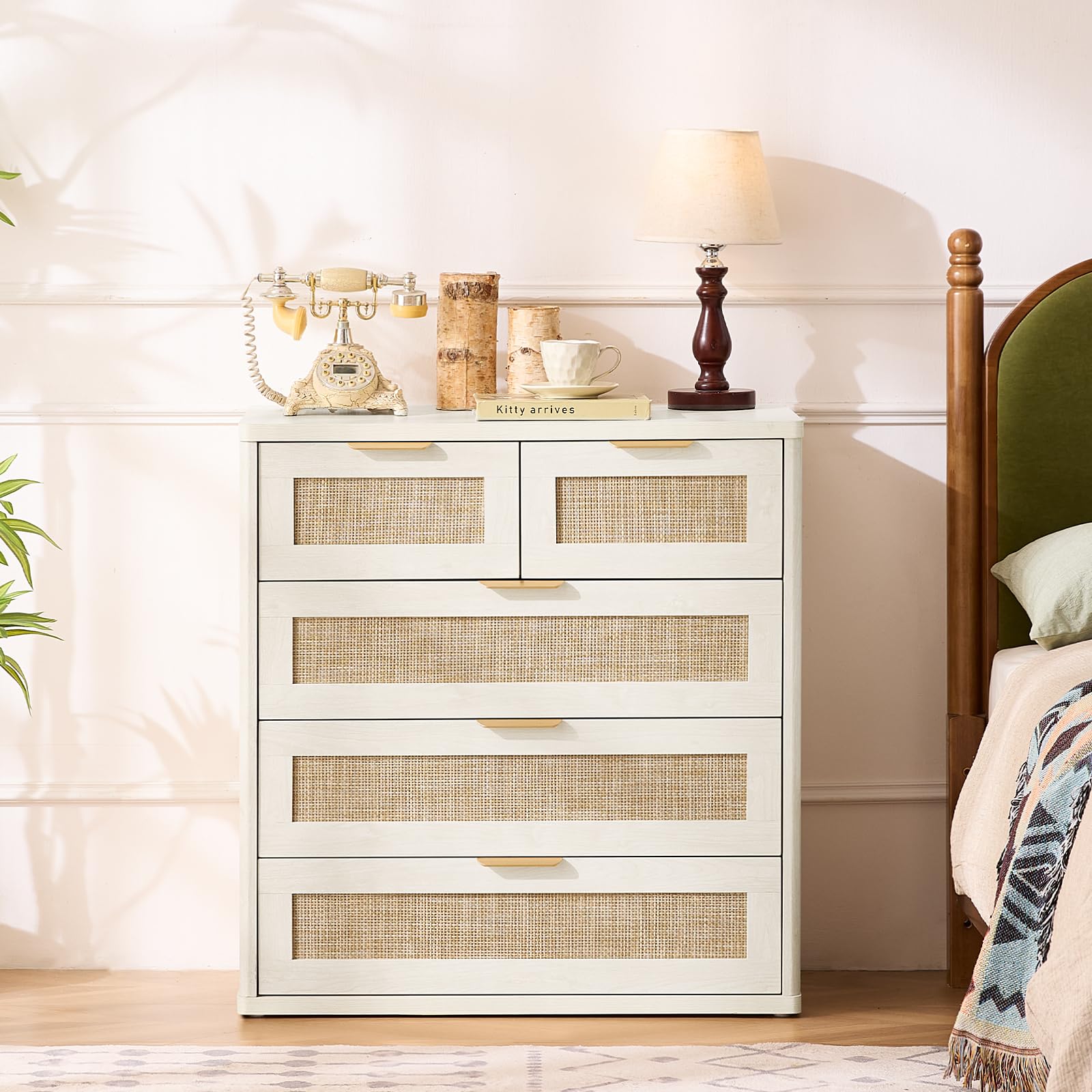 Rattan Dresser for Bedroom