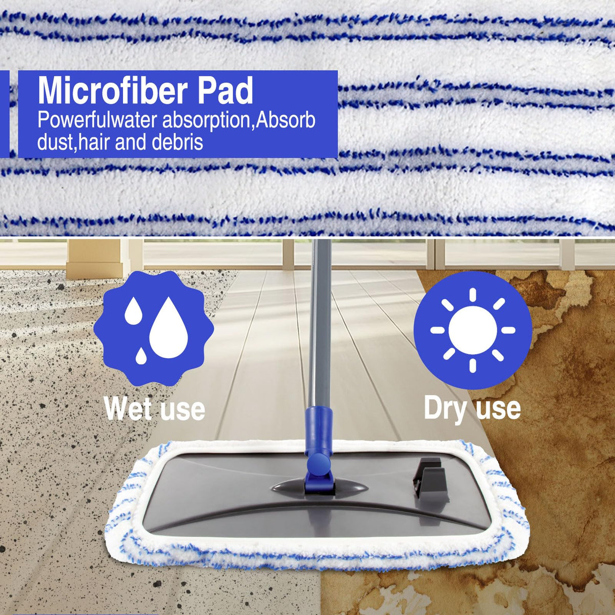 Microfiber Mops for Floor Cleaning