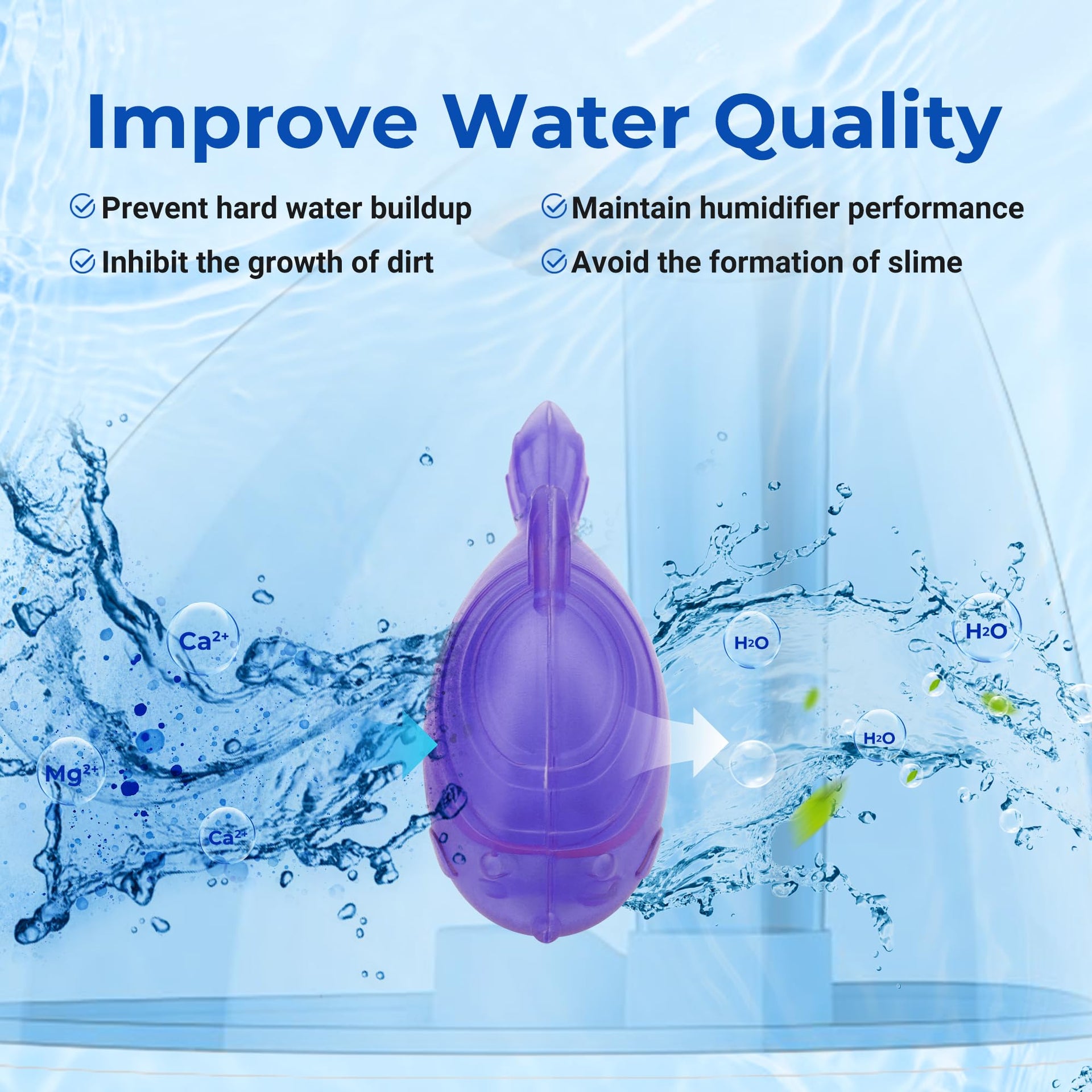 Humidifier Cleaning Fish for Humidifiers and Fish Tanks (12 Count)