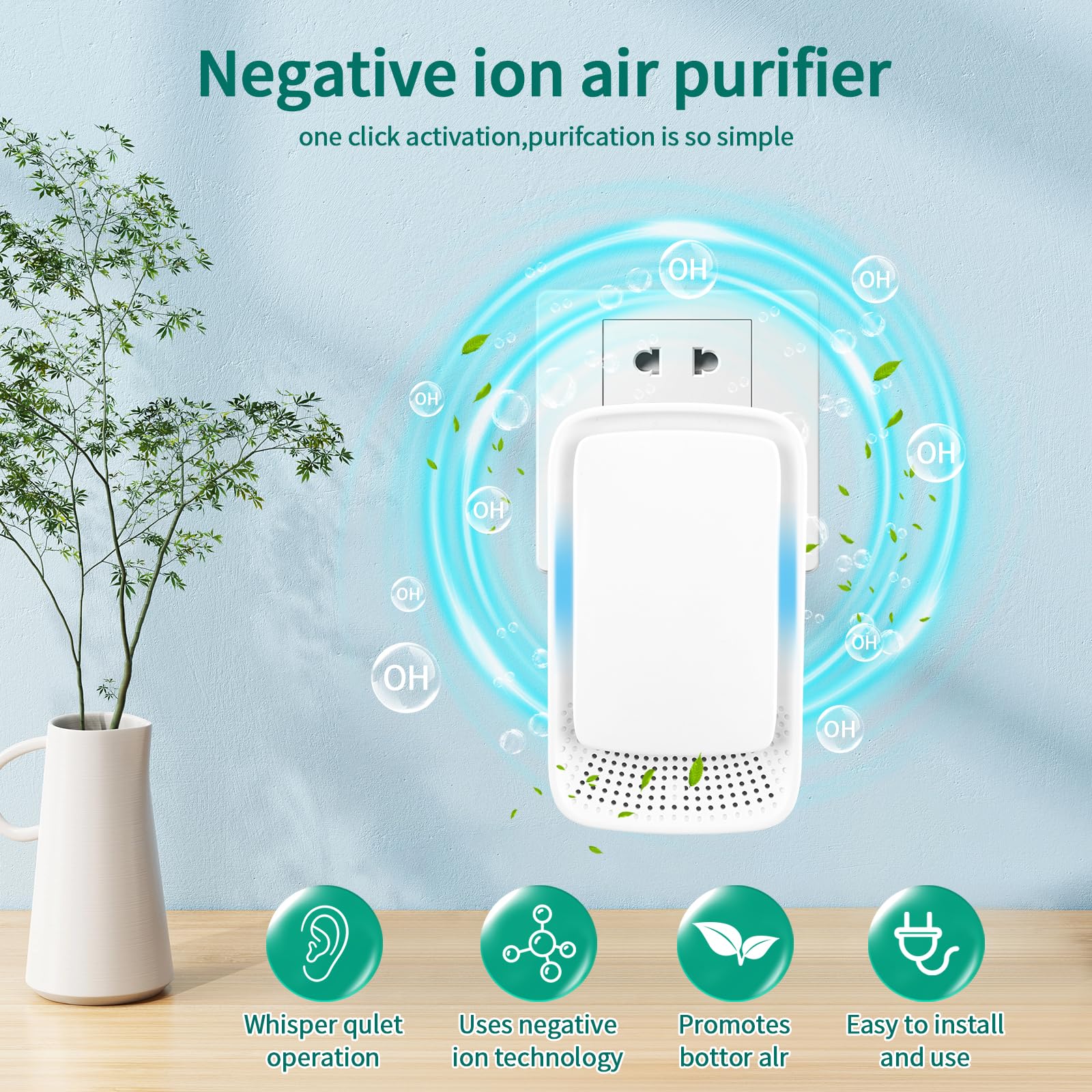 Air Ionizers 4 Pack (4 Count)