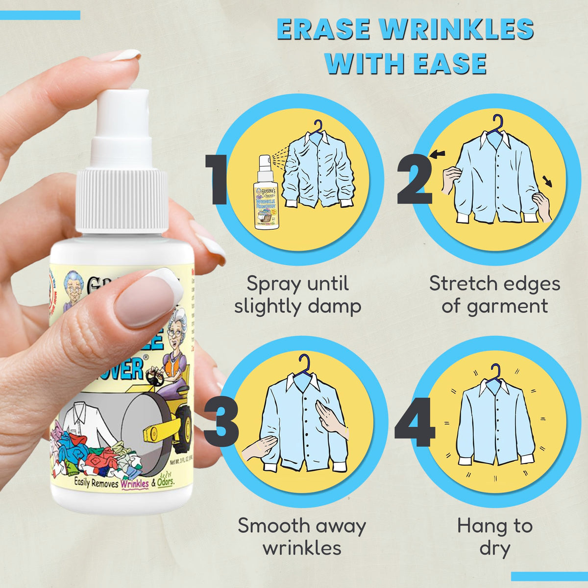 Wrinkle Remover Spray (9 Fl Oz)