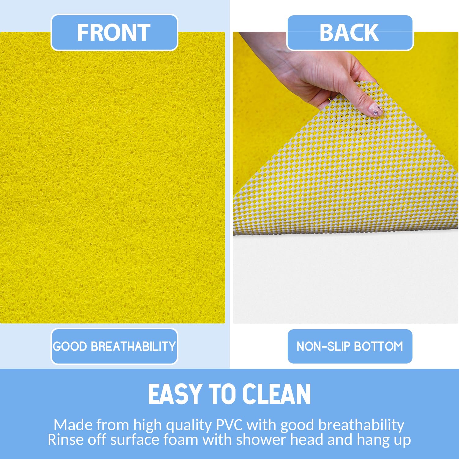 Non Slip Bathtub Mat (2 Count)