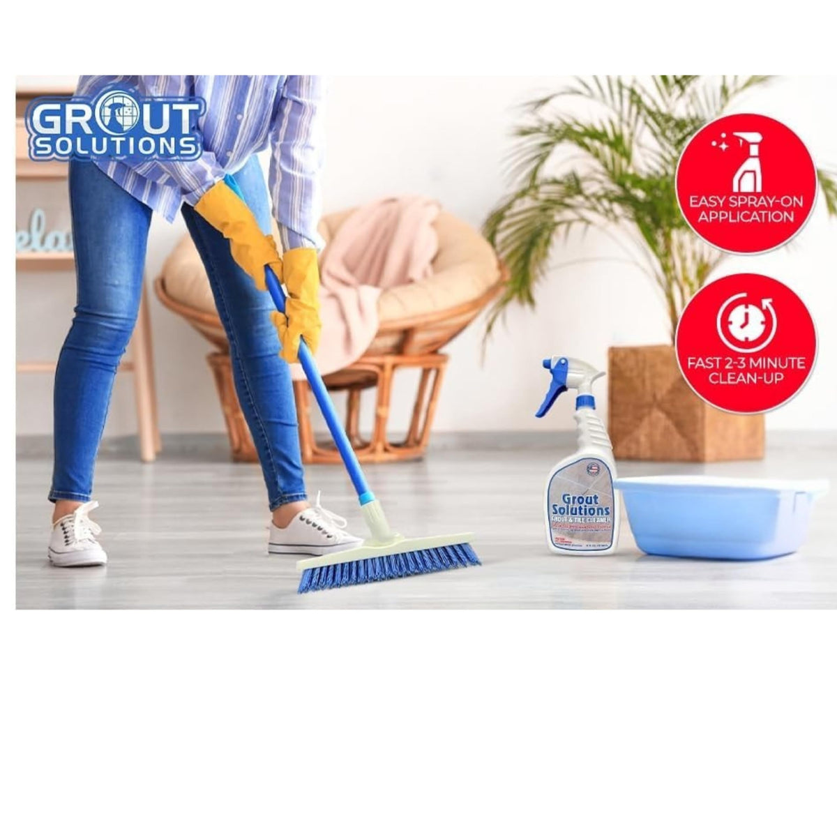 Professional Grout Brush Heavy