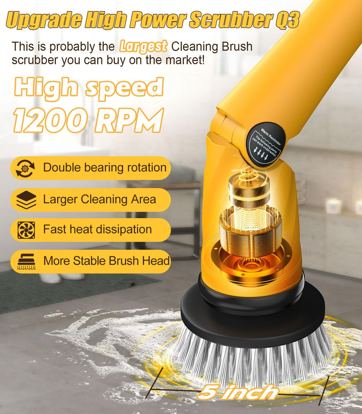 Electric Spin Scrubber Q3