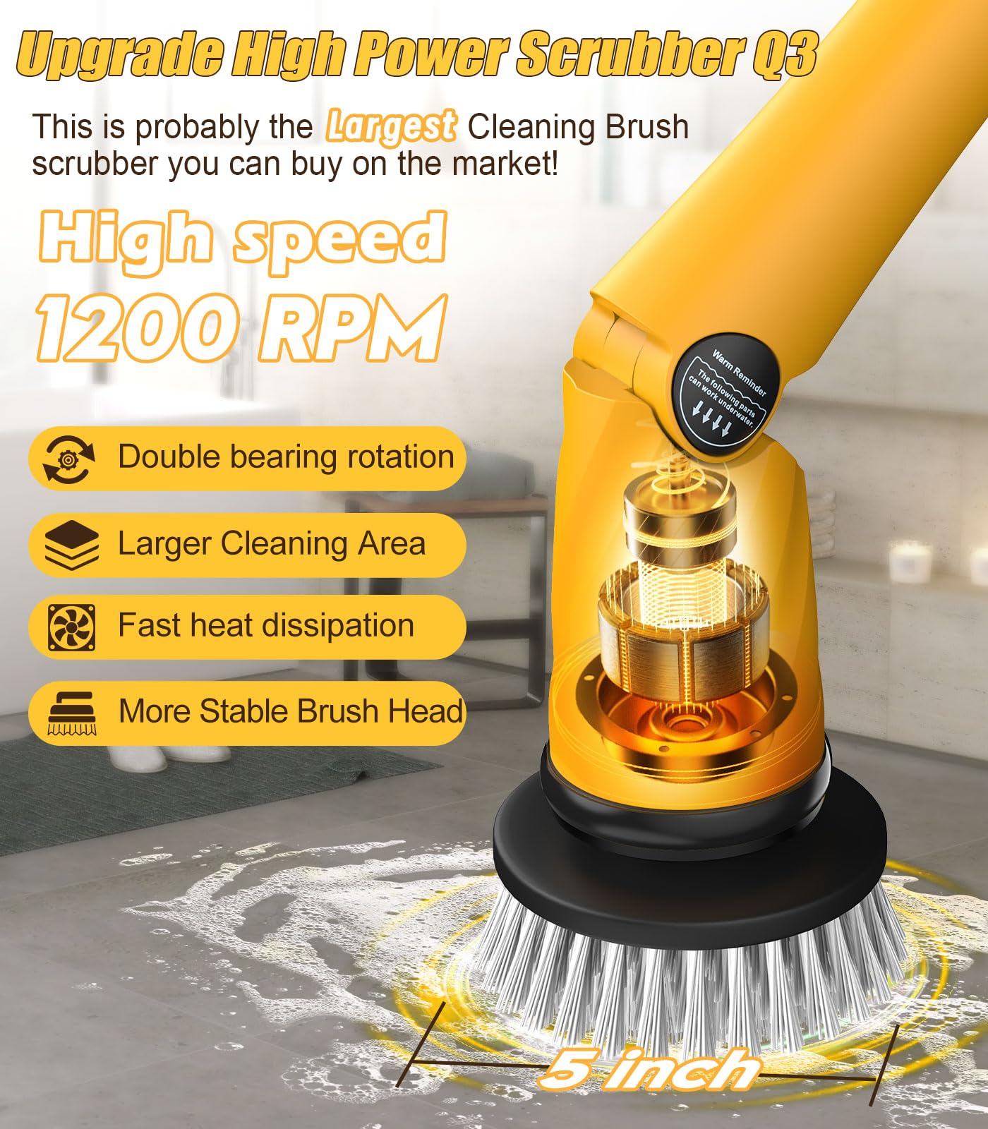 Electric Spin Scrubber Q3