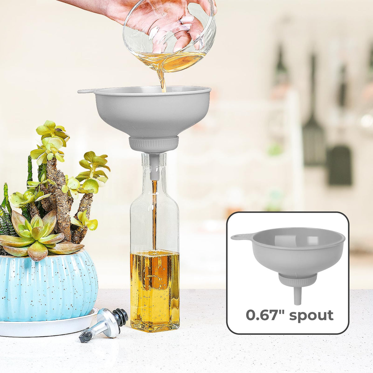 Wide Mouth Kitchen Funnel