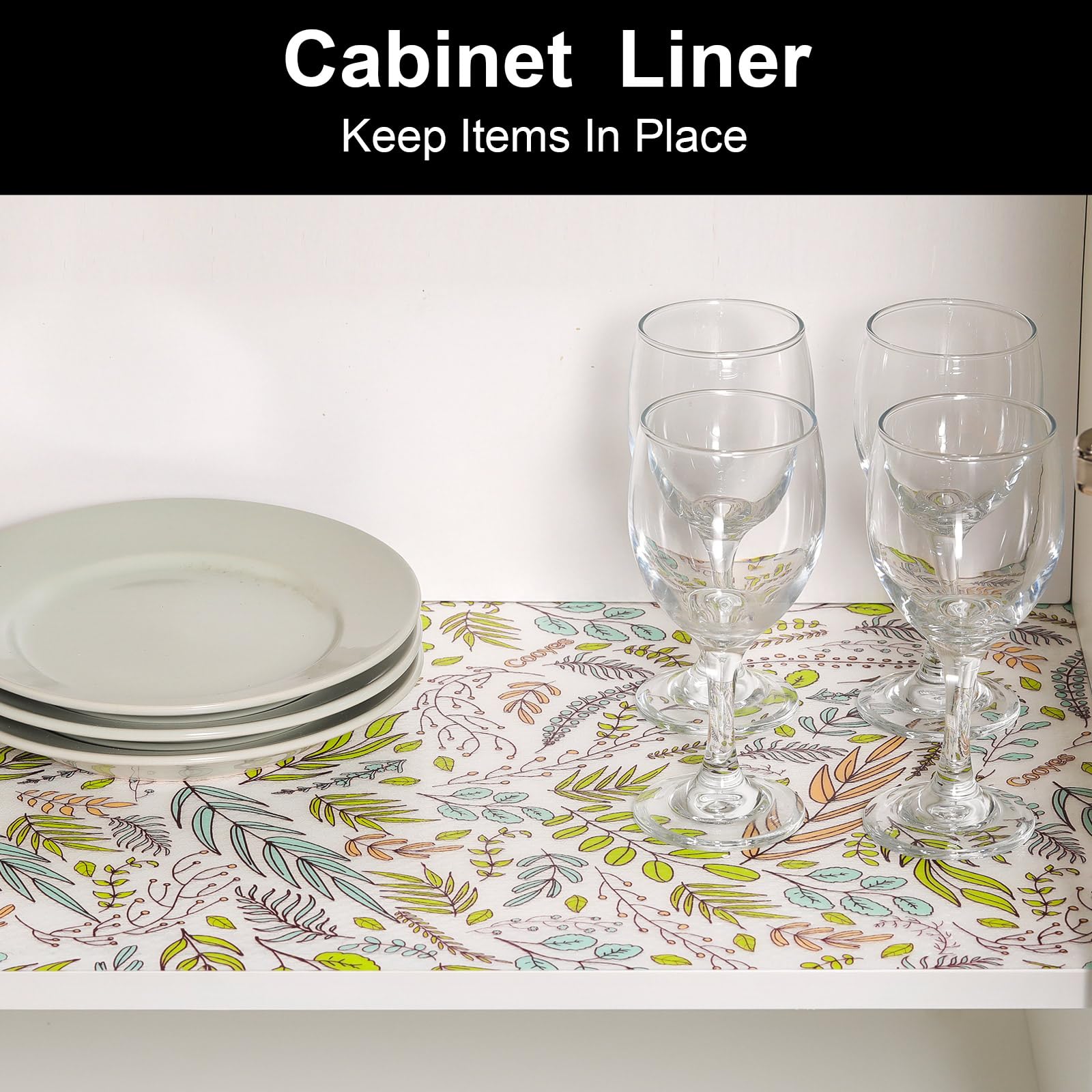 Shelf Liners for Kitchen Cabinets