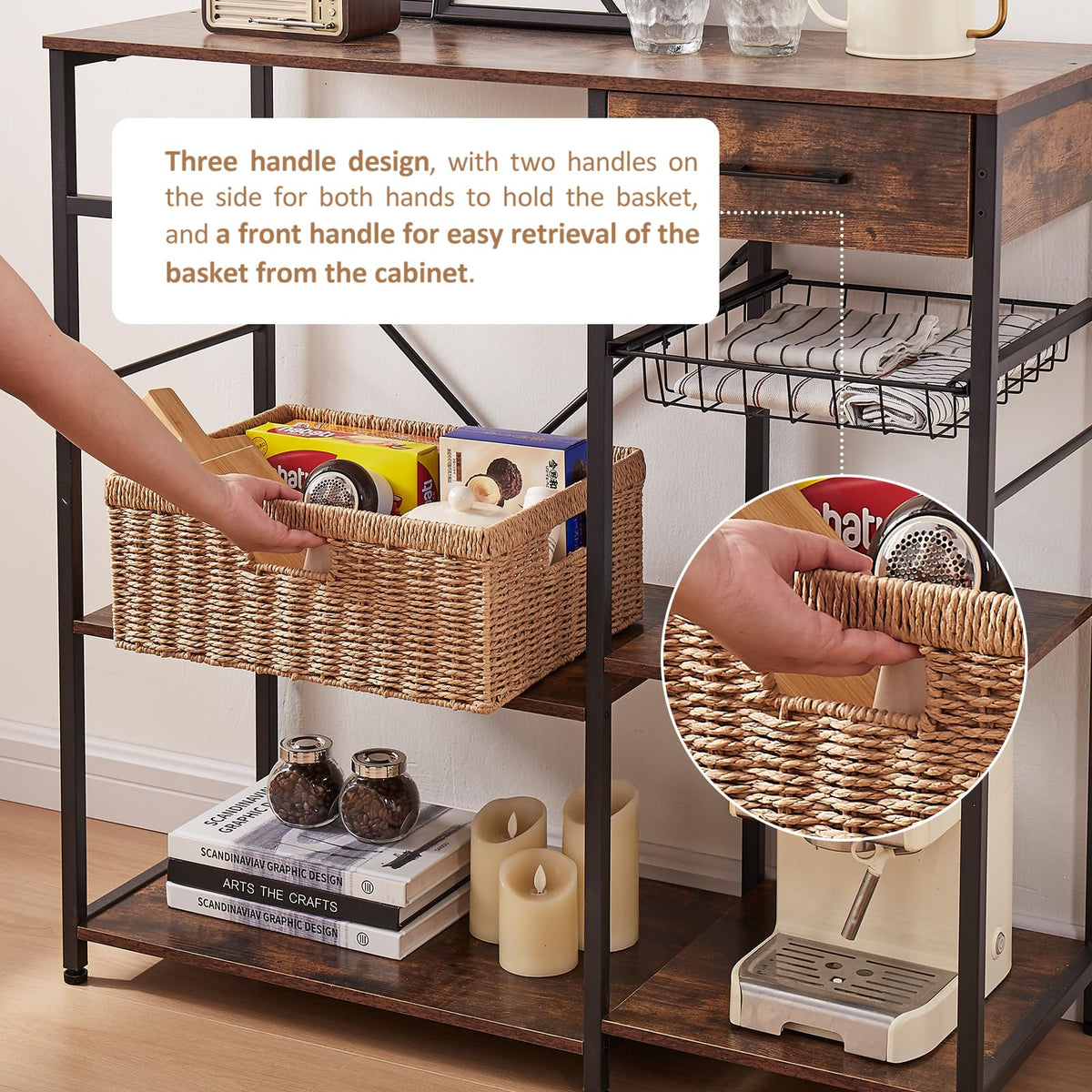Wicker Storage Basket