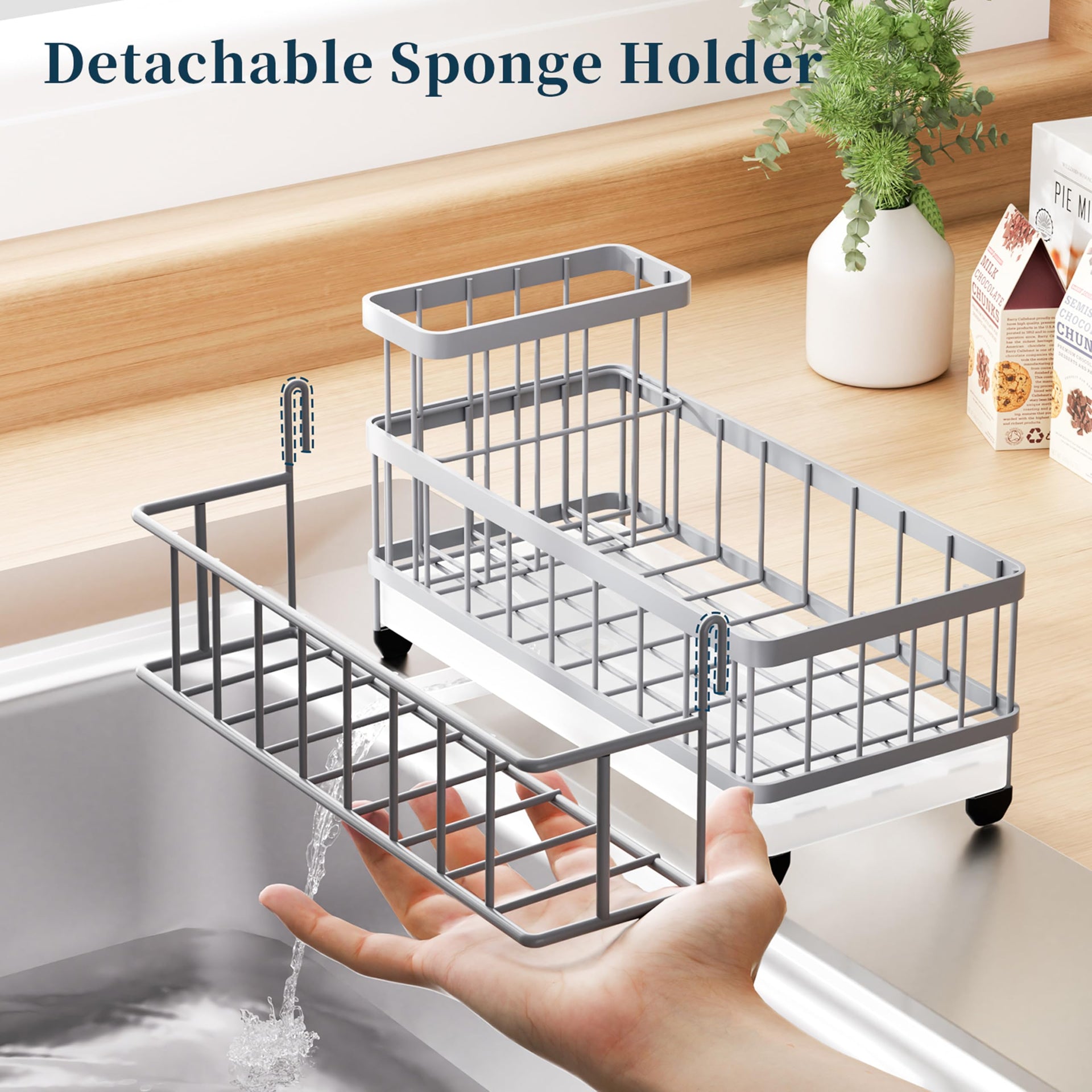 Sponge Holder for Kitchen Sink