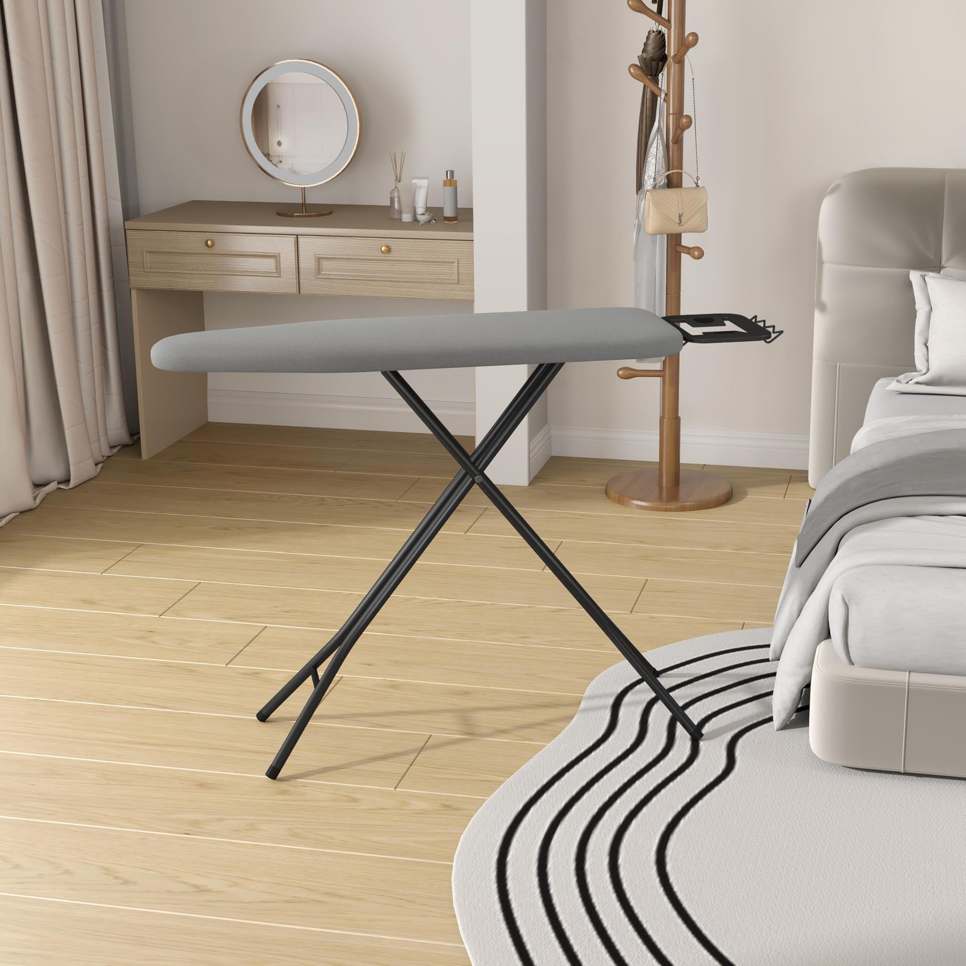 Ironing Board 43"x14" with Heavy Duty Iron Rest