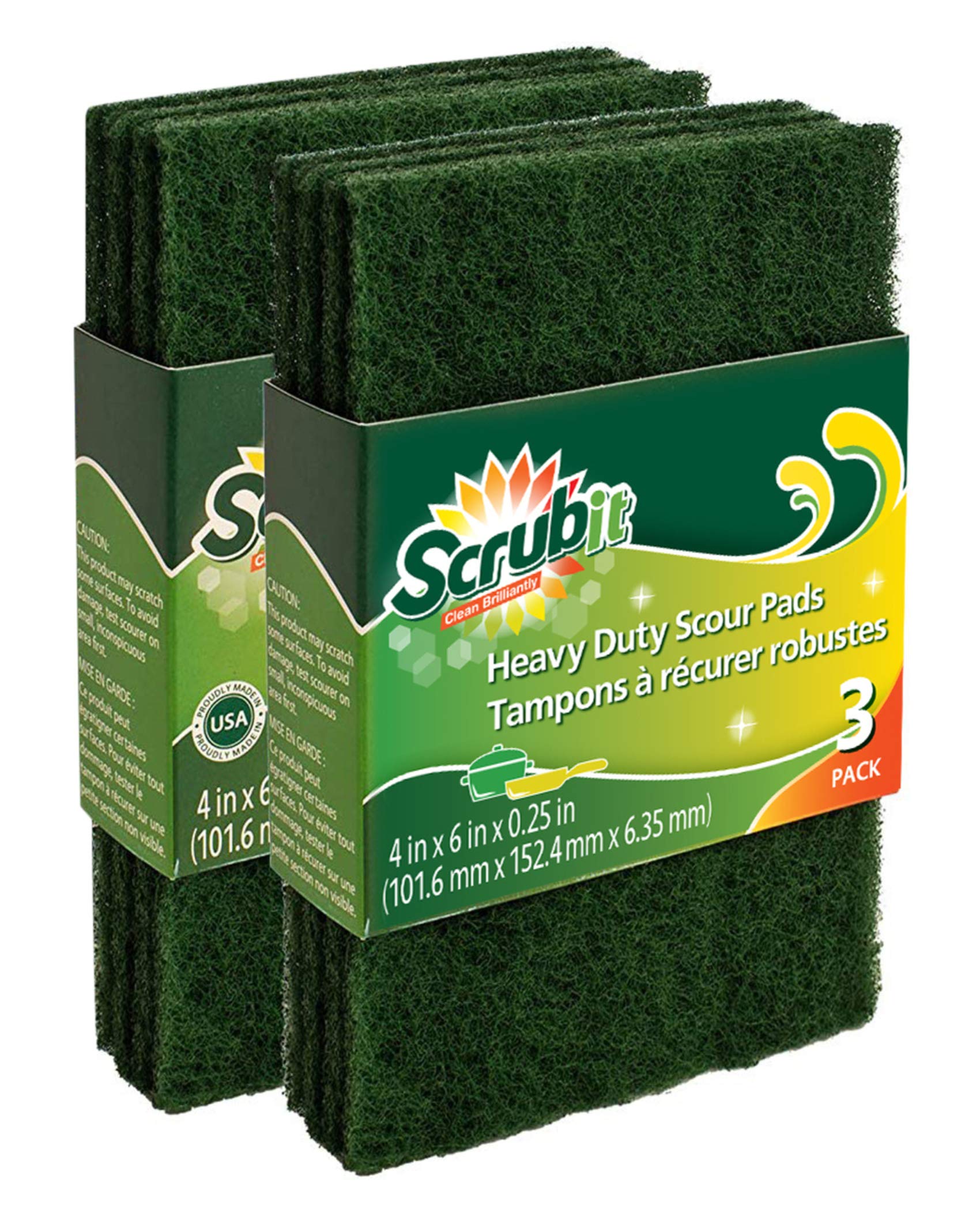 Scouring Pads (6 Count)