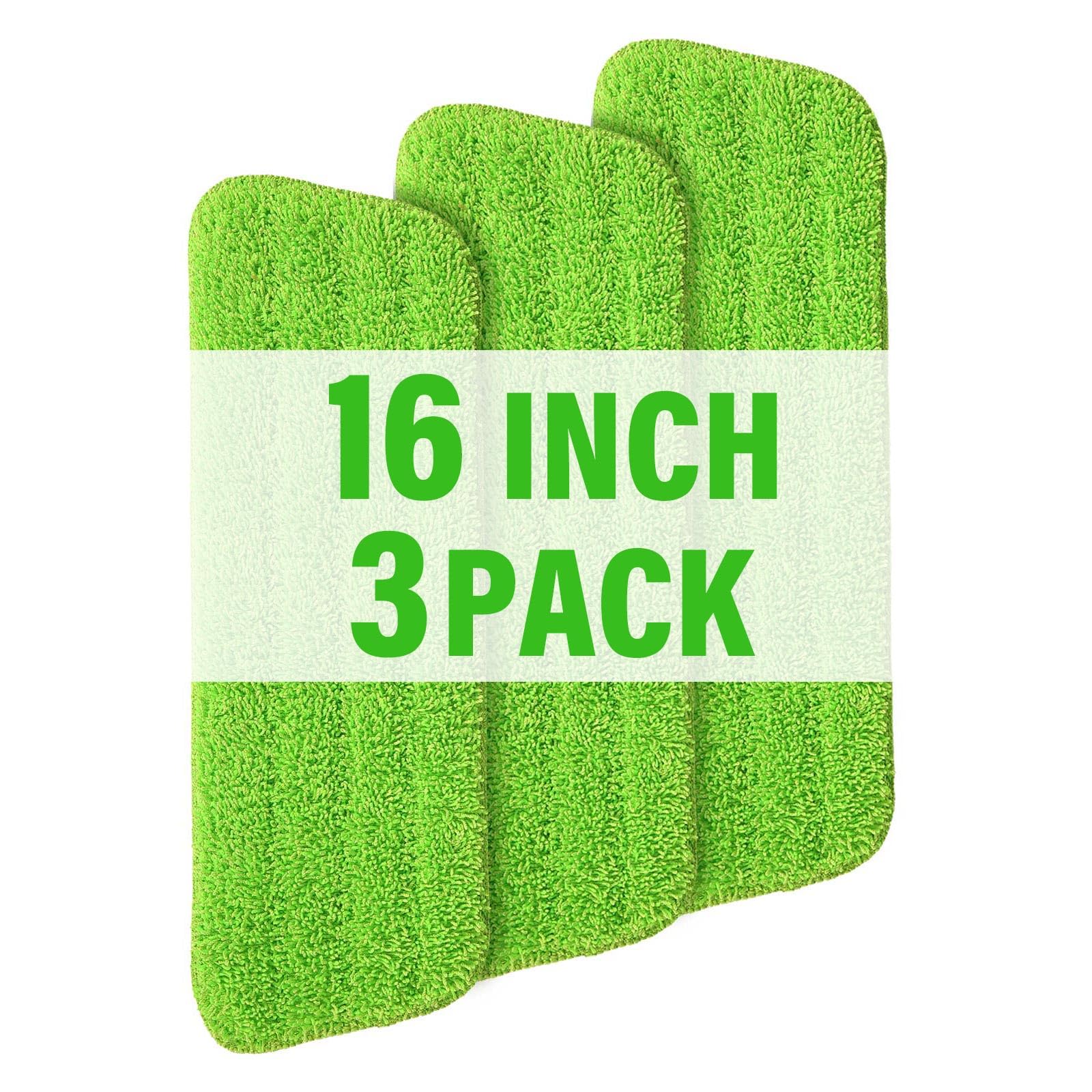 16.5" Microfiber Mop Pads Refills (3 Count)
