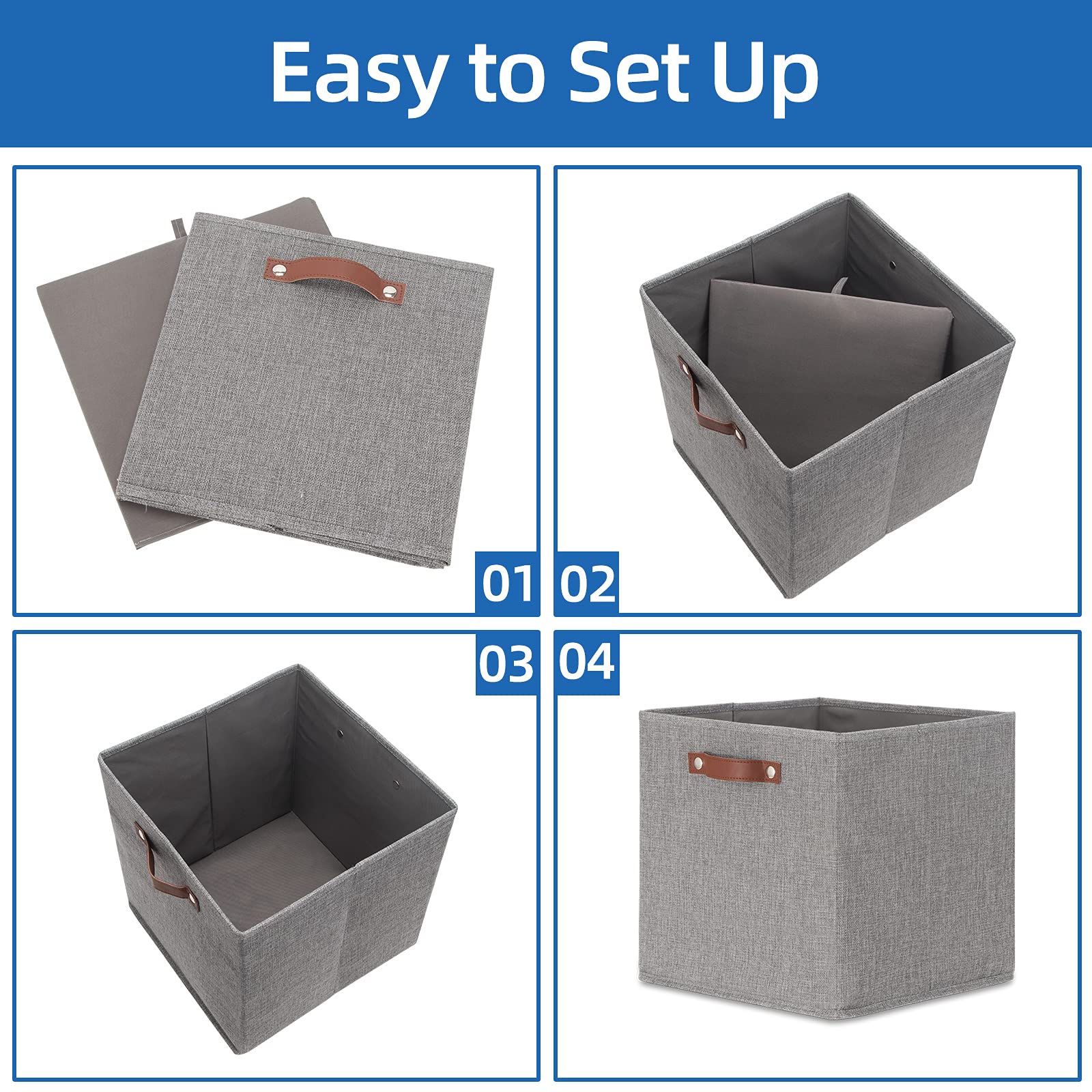 Fabric Storage Cubes