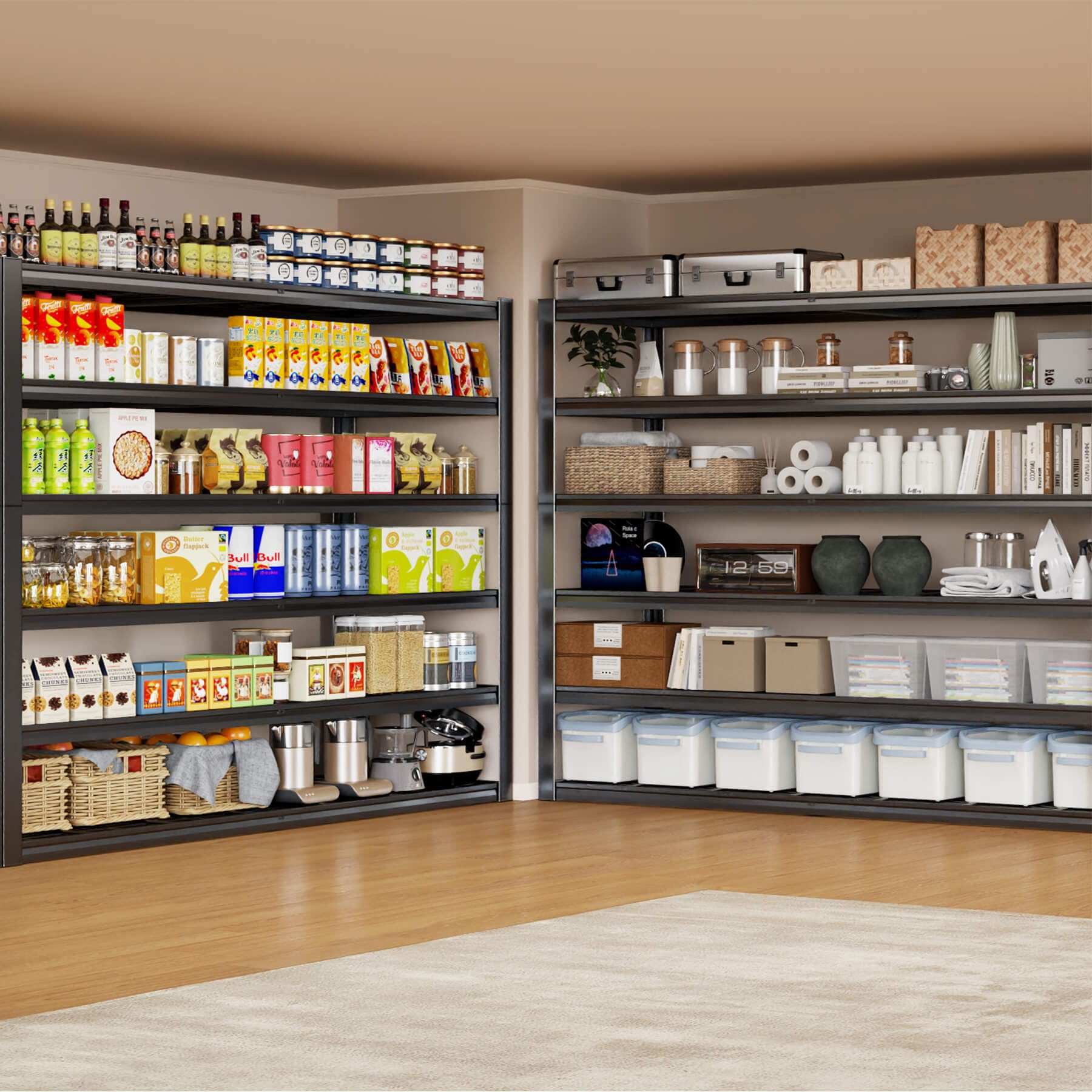 65" W Garage Shelving Heavy Duty